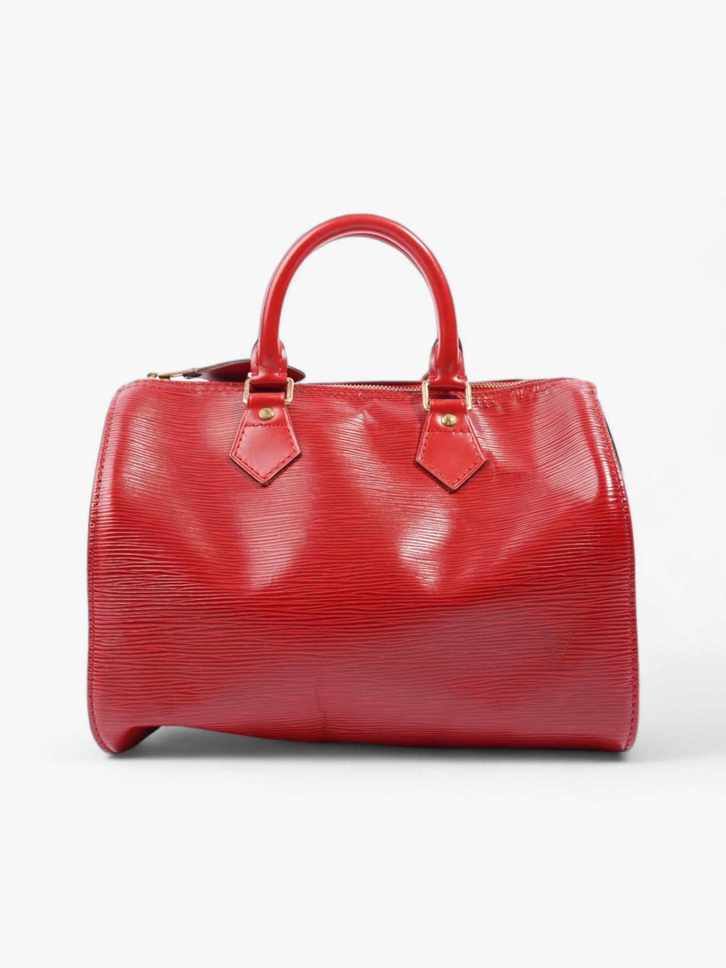 Louis Vuitton Speedy Red Epi Leather 25