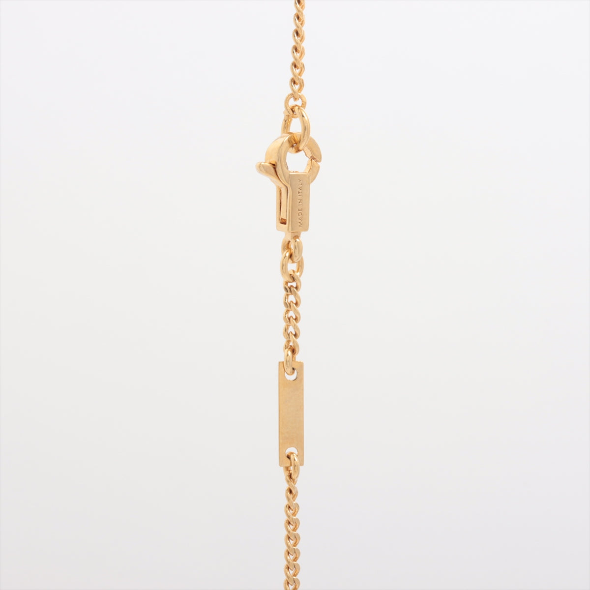 Celine Triomphe Logo Gold Rhinestone Necklace Costume Jewellery