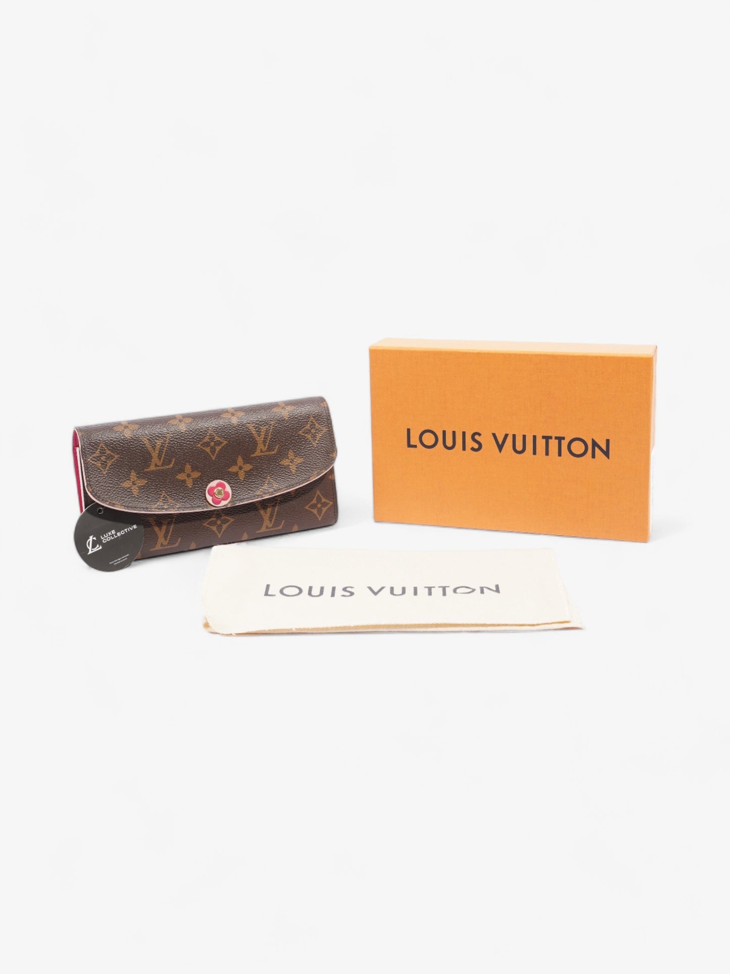 Louis Vuitton Emilie Wallet Monogram Coated Canvas