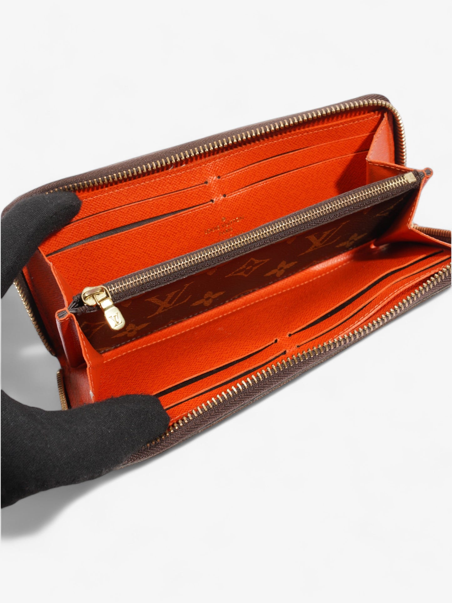 Louis Vuitton Clemence Wallet Monogram Coated Canvas