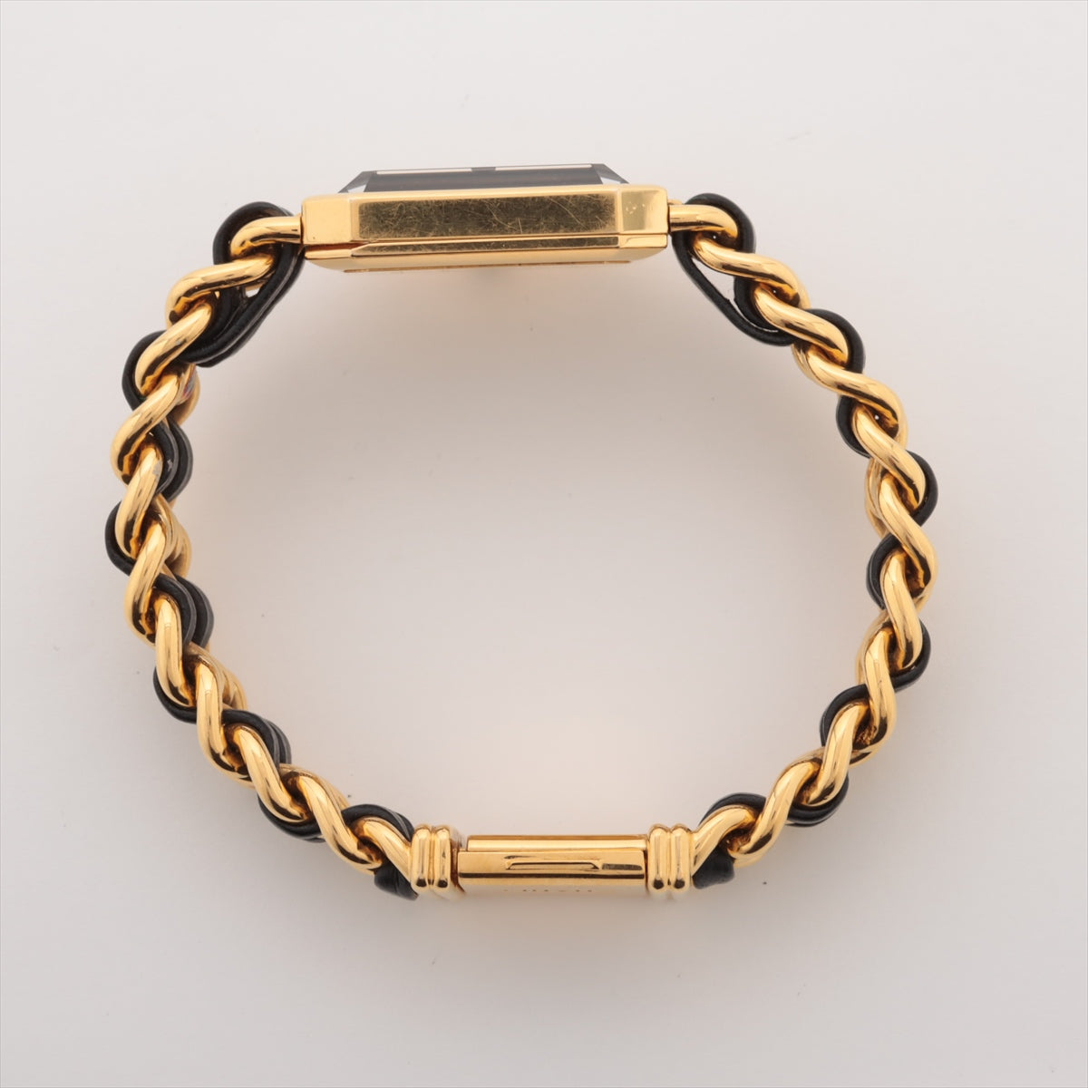 Chanel Première M Gold Black Face Watch