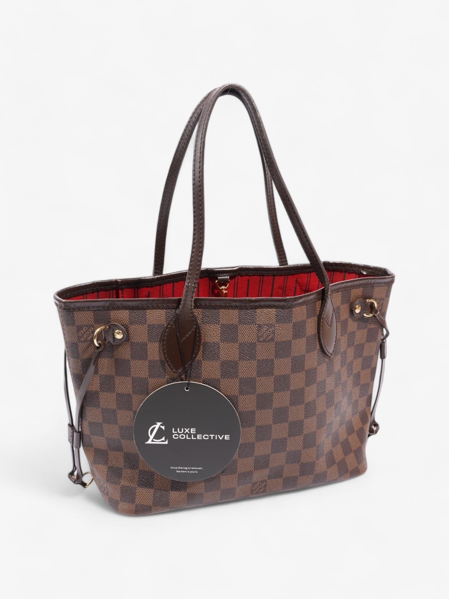 Louis Vuitton Neverfull Damier Ebene Coated Canvas PM