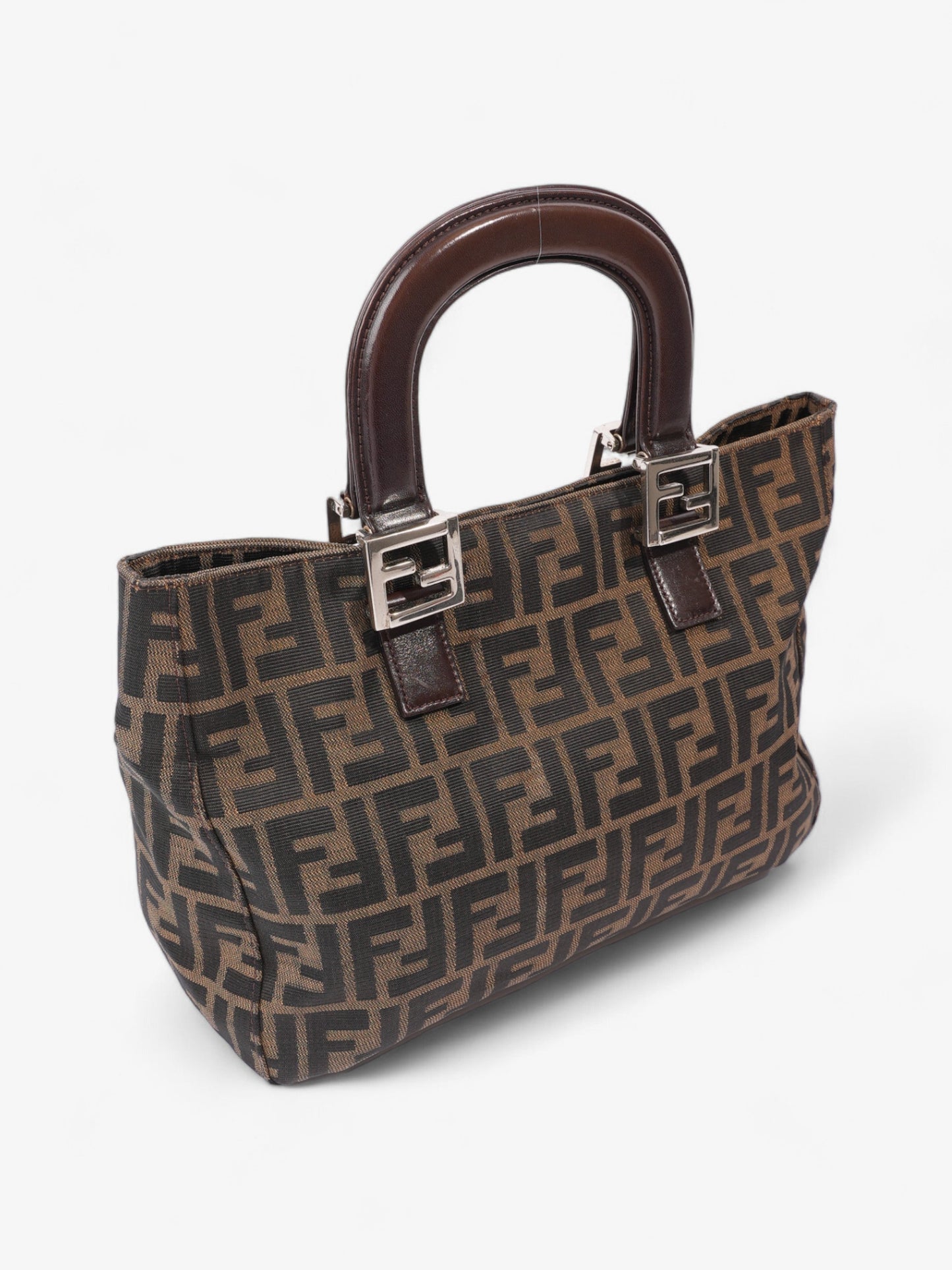 Fendi Zucca Tote Brown Canvas