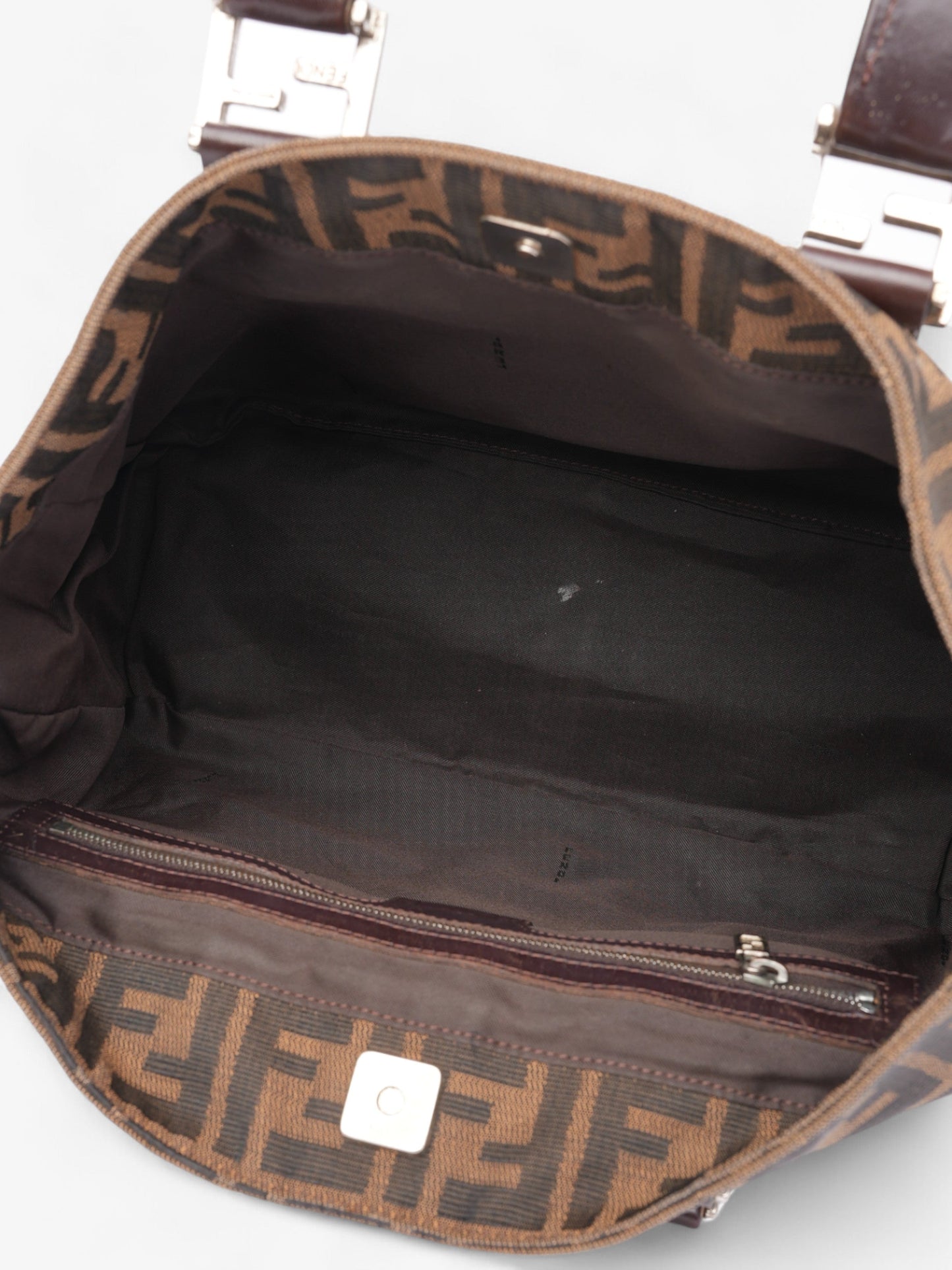 Fendi Zucca Tote Brown Canvas