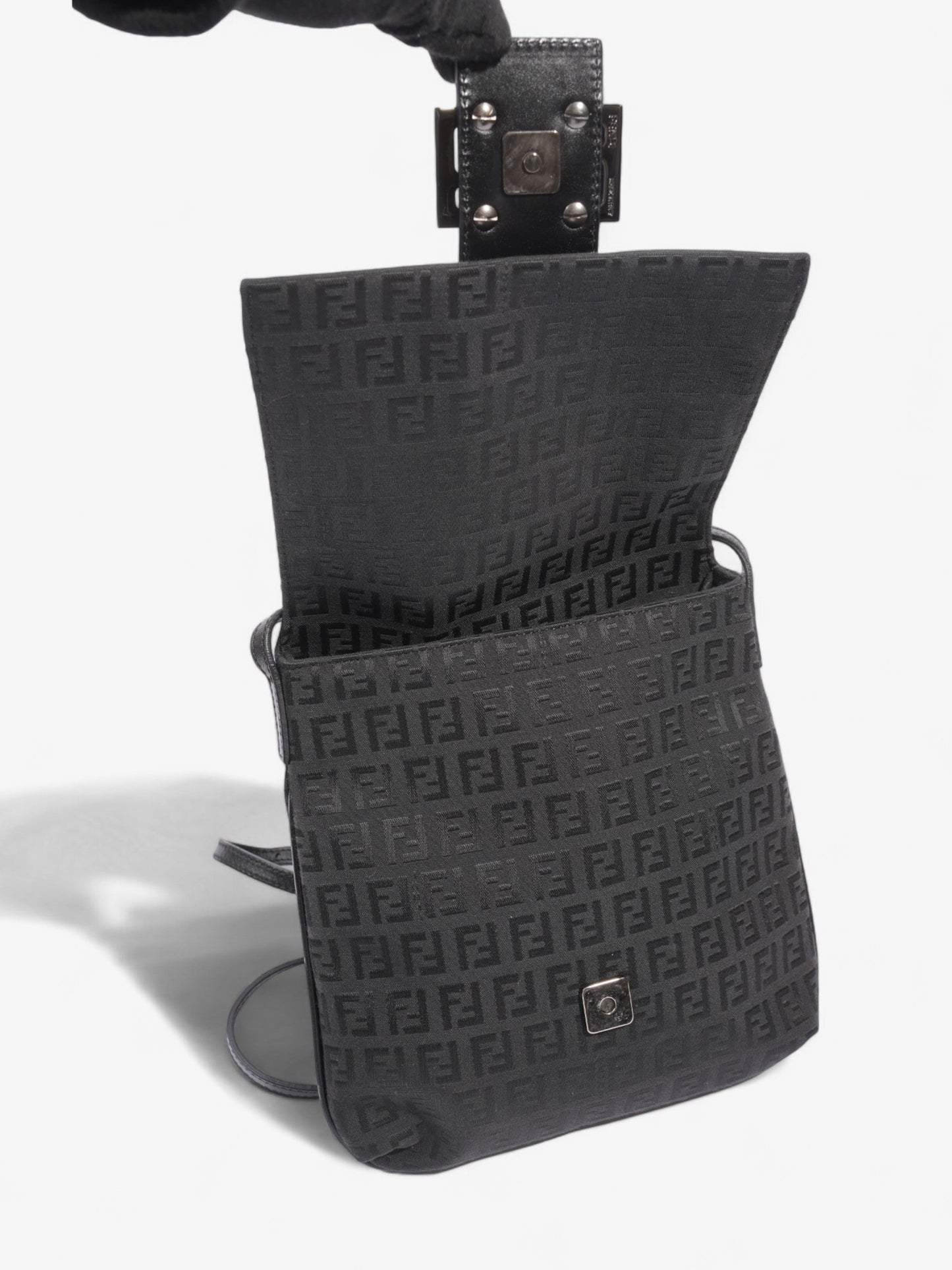 Fendi Zucchino Black Canvas
