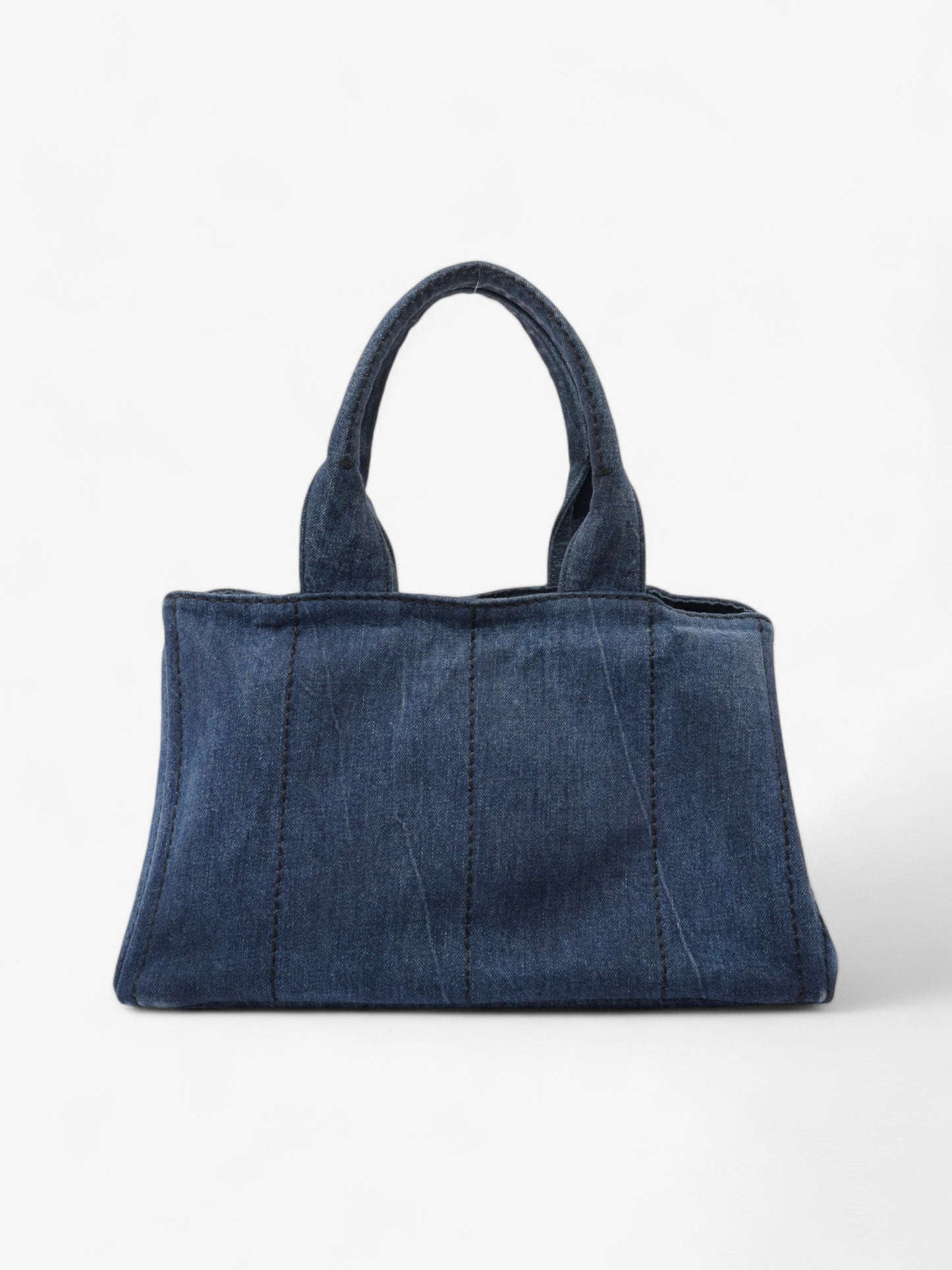 Prada Canapa Denim / Black Denim Medium