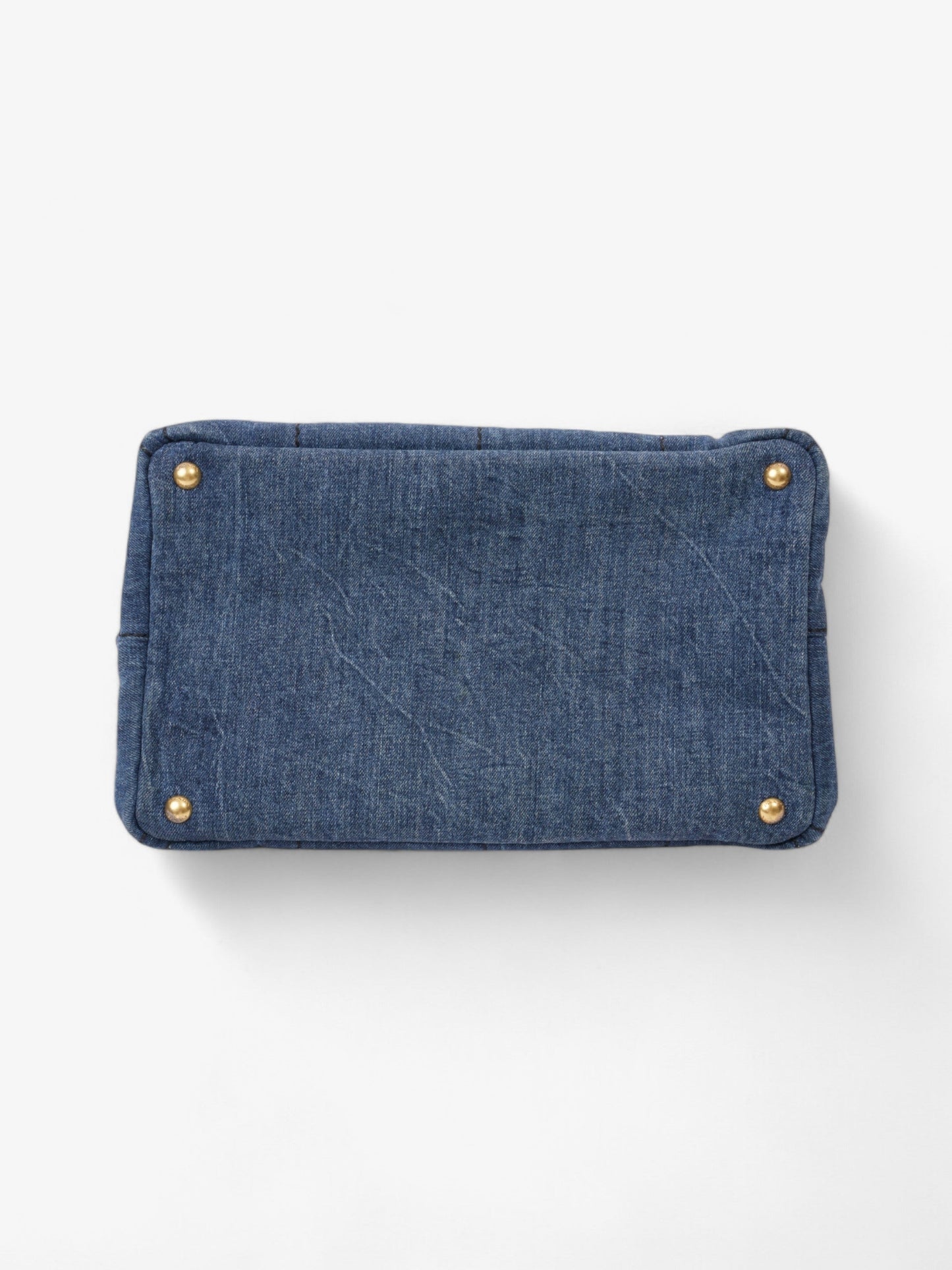 Prada Canapa Denim / Black Denim Medium