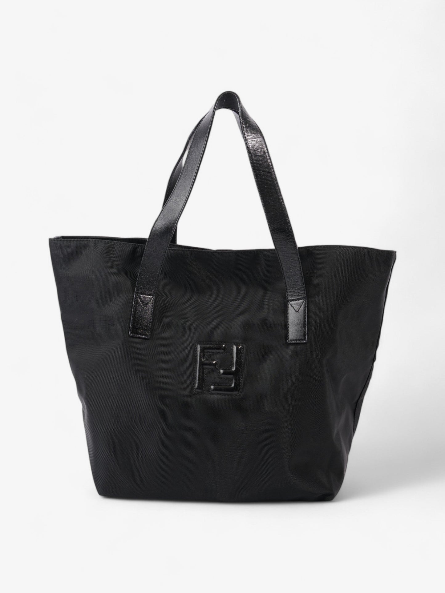Fendi FF Tote Black Nylon