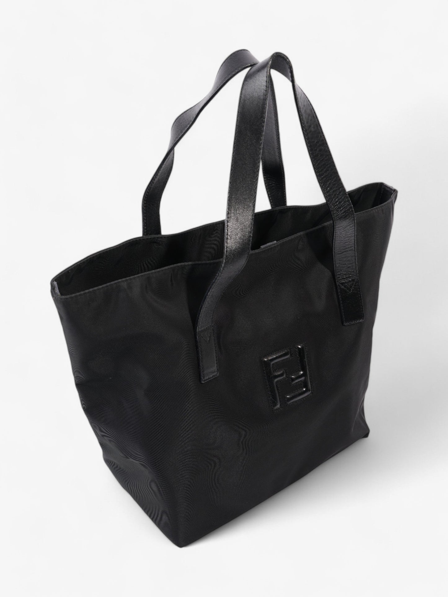 Fendi FF Tote Black Nylon