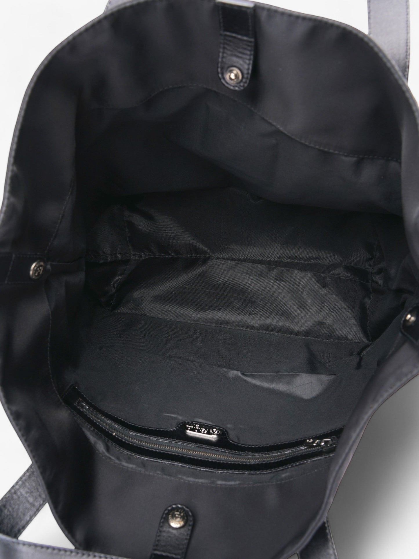 Fendi FF Tote Black Nylon