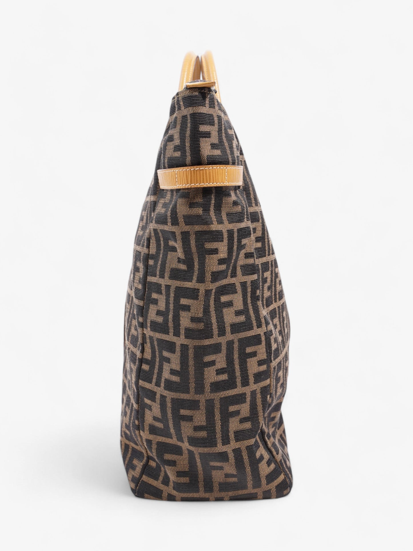 Fendi Zucca Weekender Tote Brown Canvas