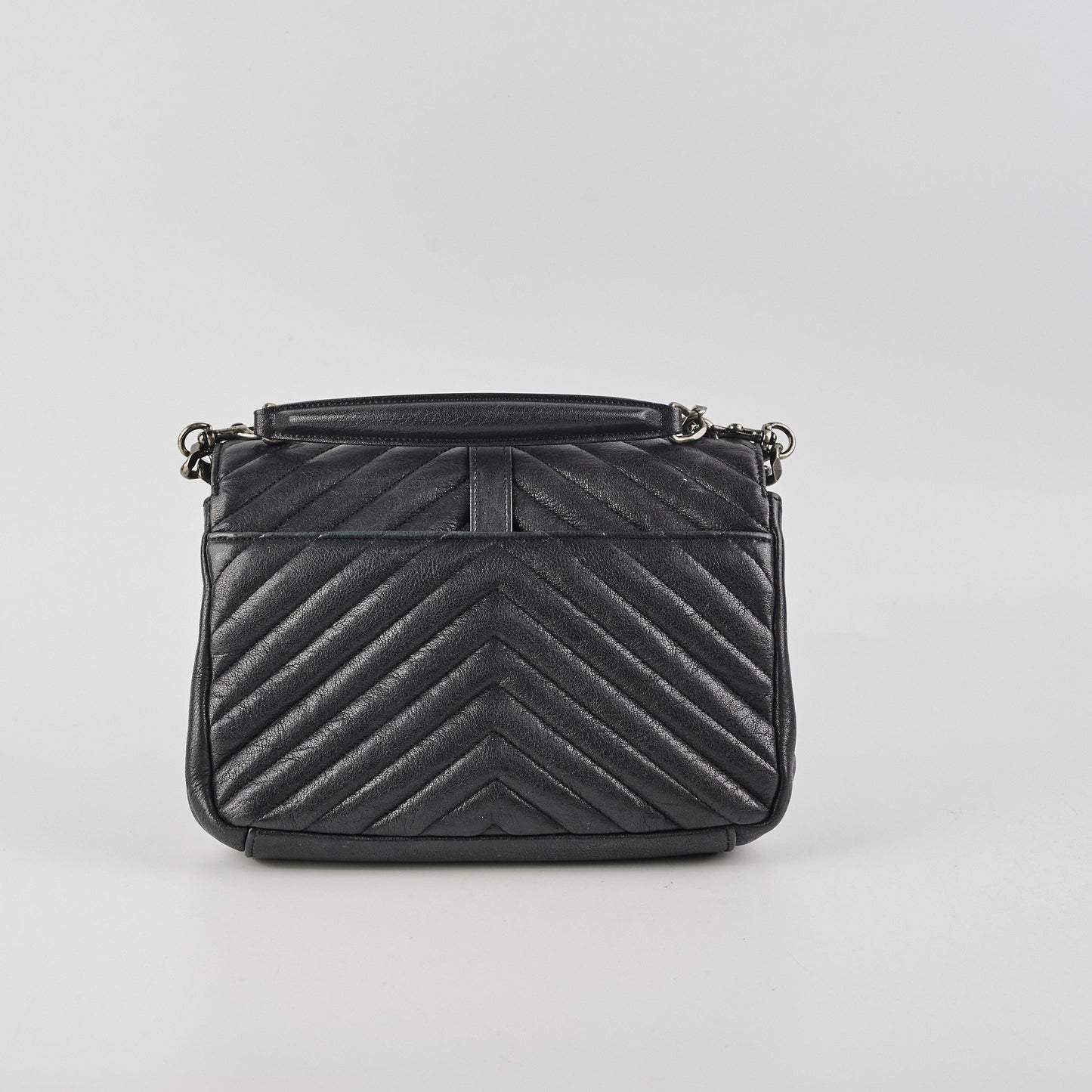 Saint Laurent College Medium Black Bag