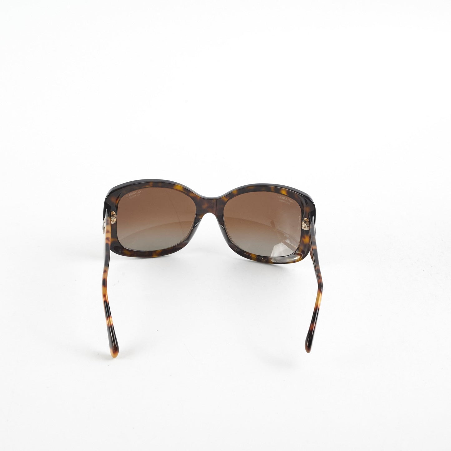 Chanel Tortoise Shell Squoval Sunglasses