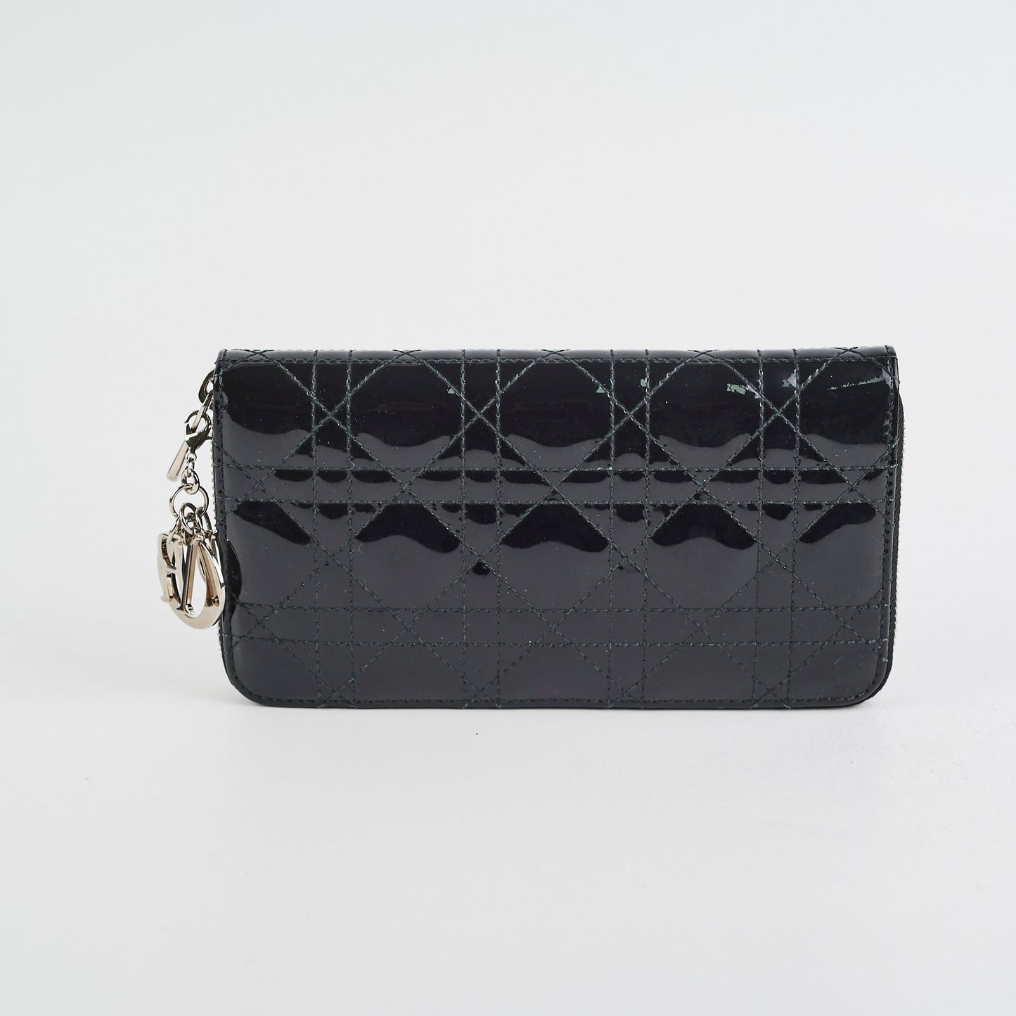 Dior Zippy Long Wallet Black