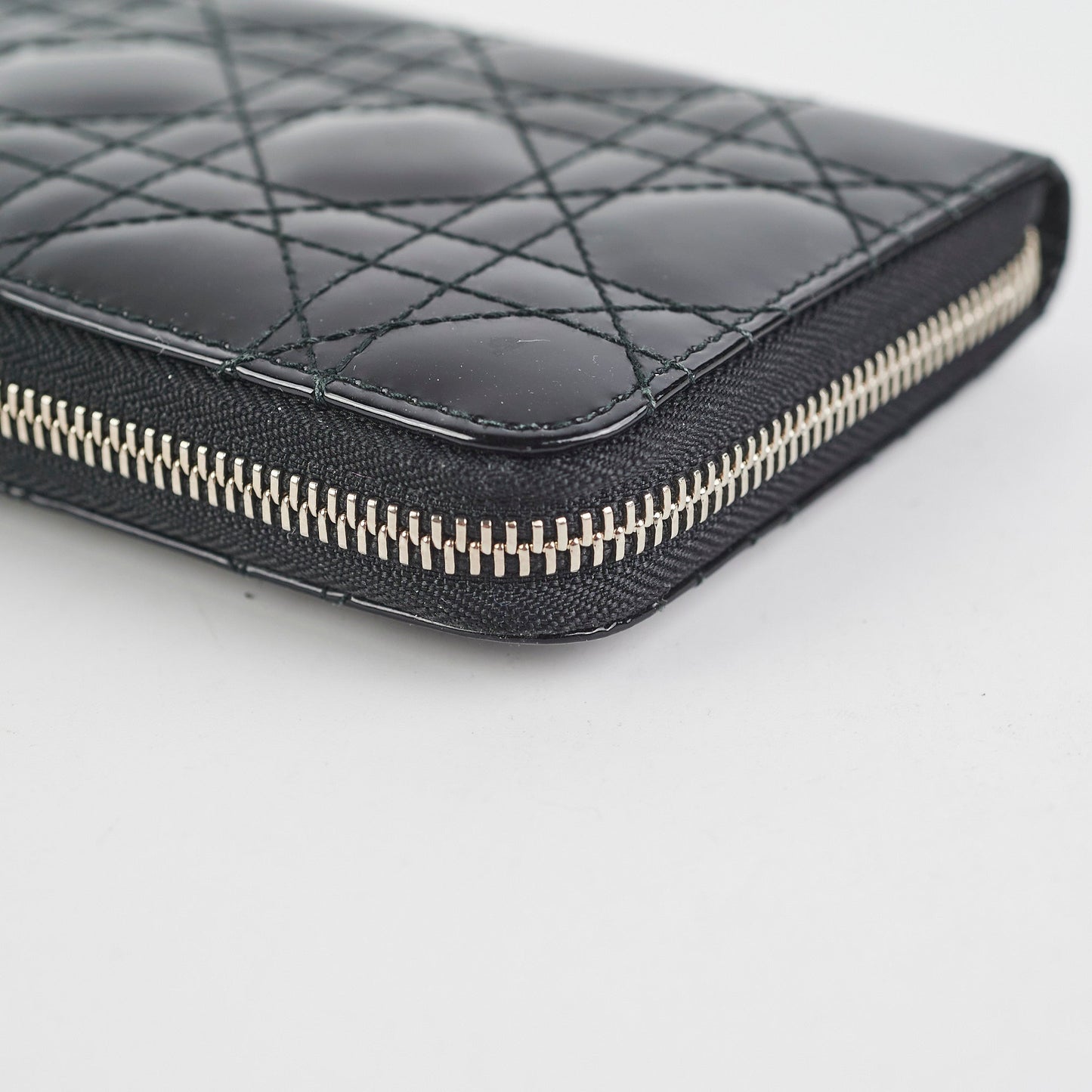 Dior Zippy Long Wallet Black