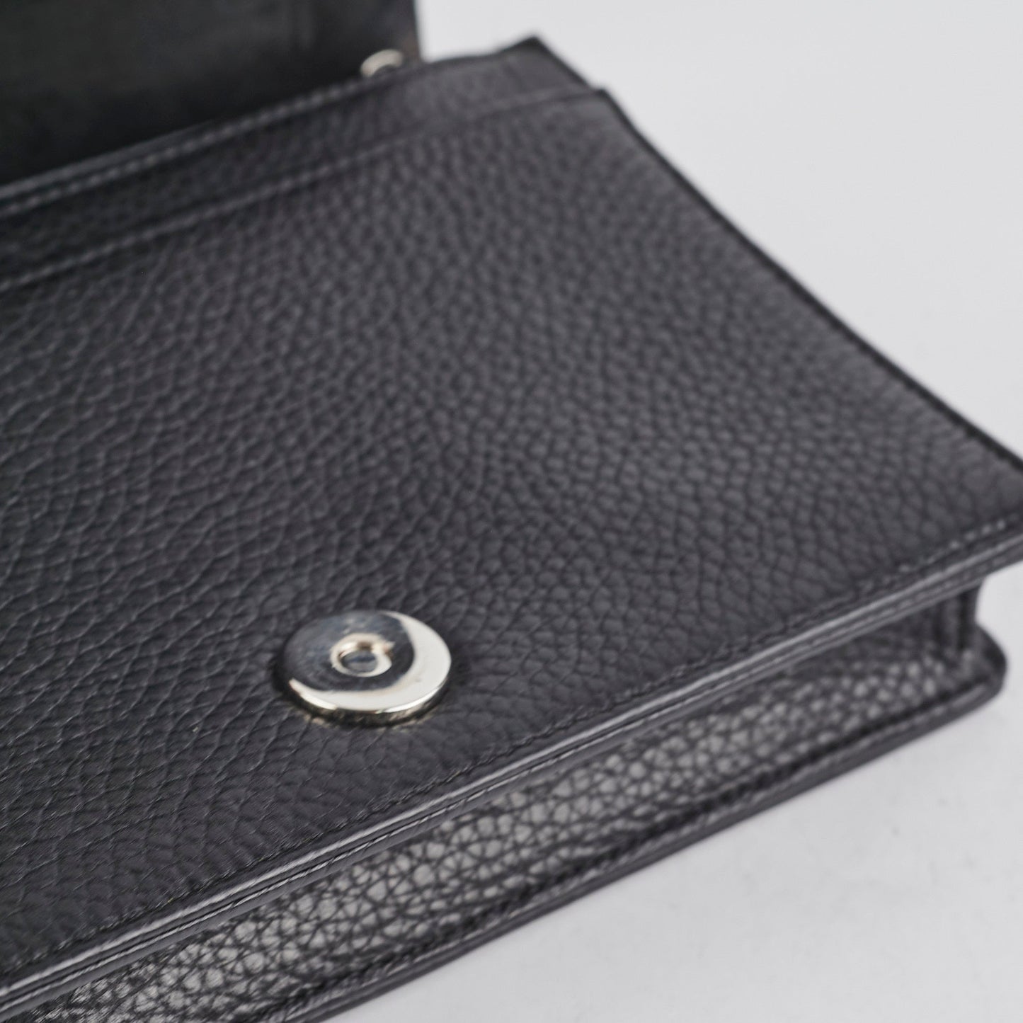 Christian Dior Diorama Black Wallet On Chain