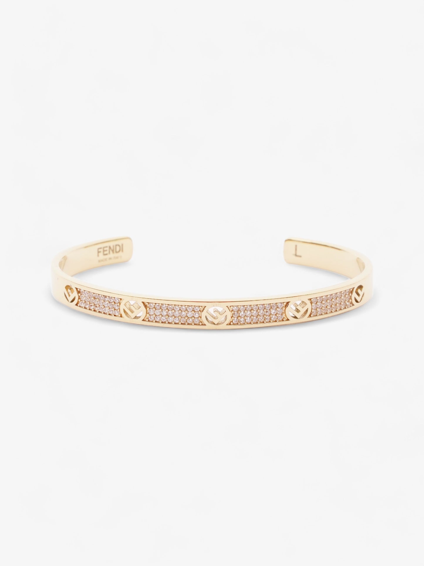 Fendi F Is Fendi Bracelet Gold Base Metal L