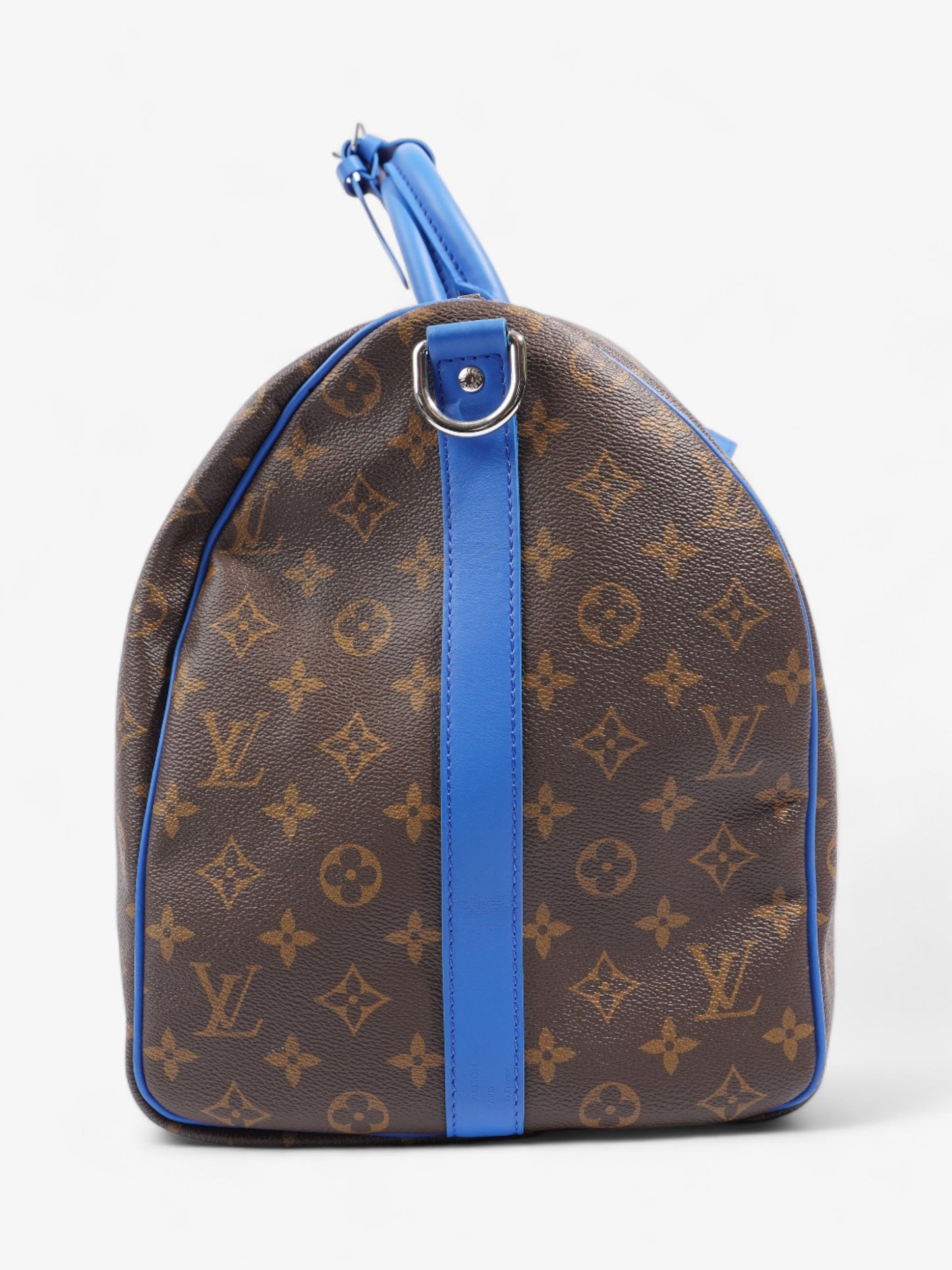 Louis Vuitton Keepall Bandoulière 50 Monogram / Blue Coated Canvas