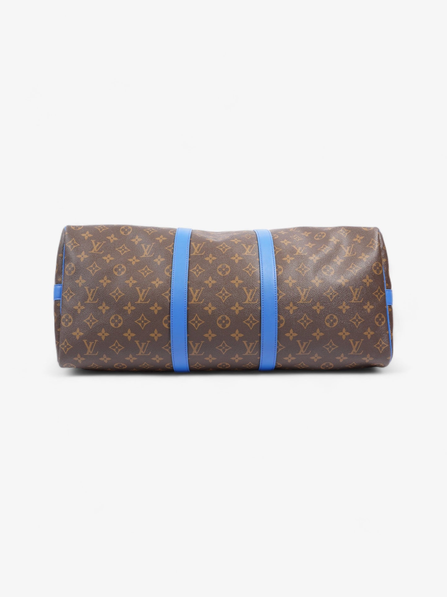 Louis Vuitton Keepall Bandoulière 50 Monogram / Blue Coated Canvas