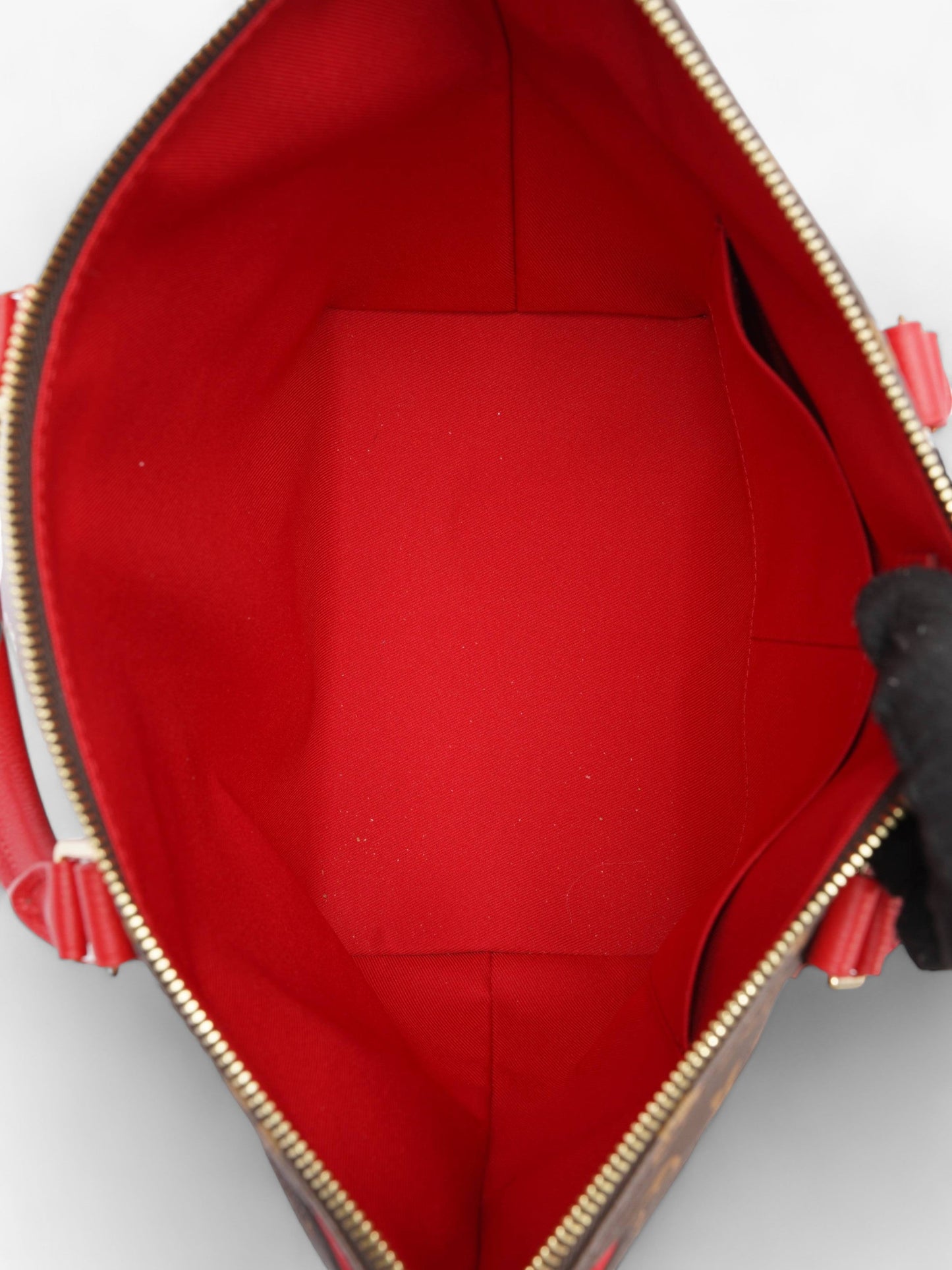 Louis Vuitton Tournelle PM Monogram / Red Coated Canvas