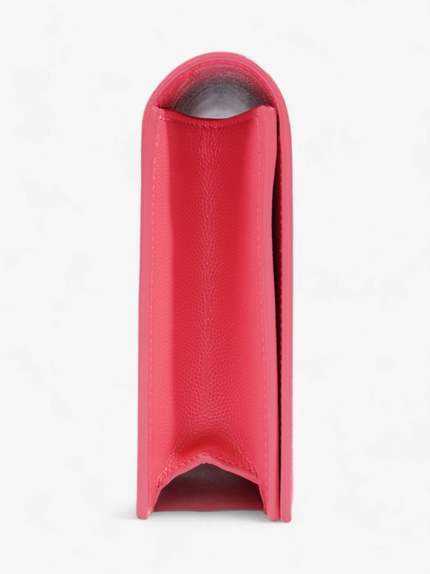 Saint Laurent Kate Neon Pink Grained Leather