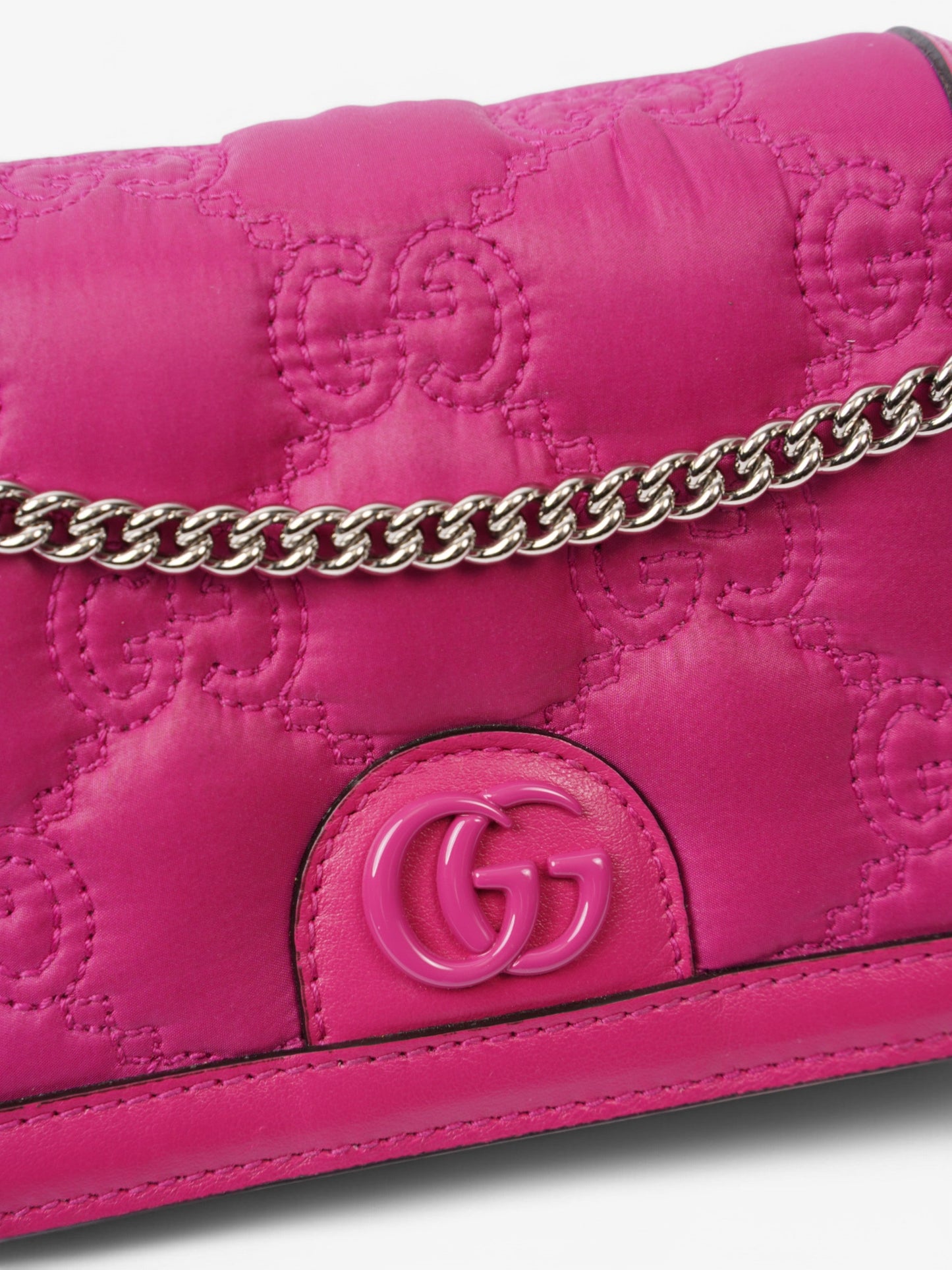 Gucci Lovely Bag Bright Pink Calfskin Leather Mini