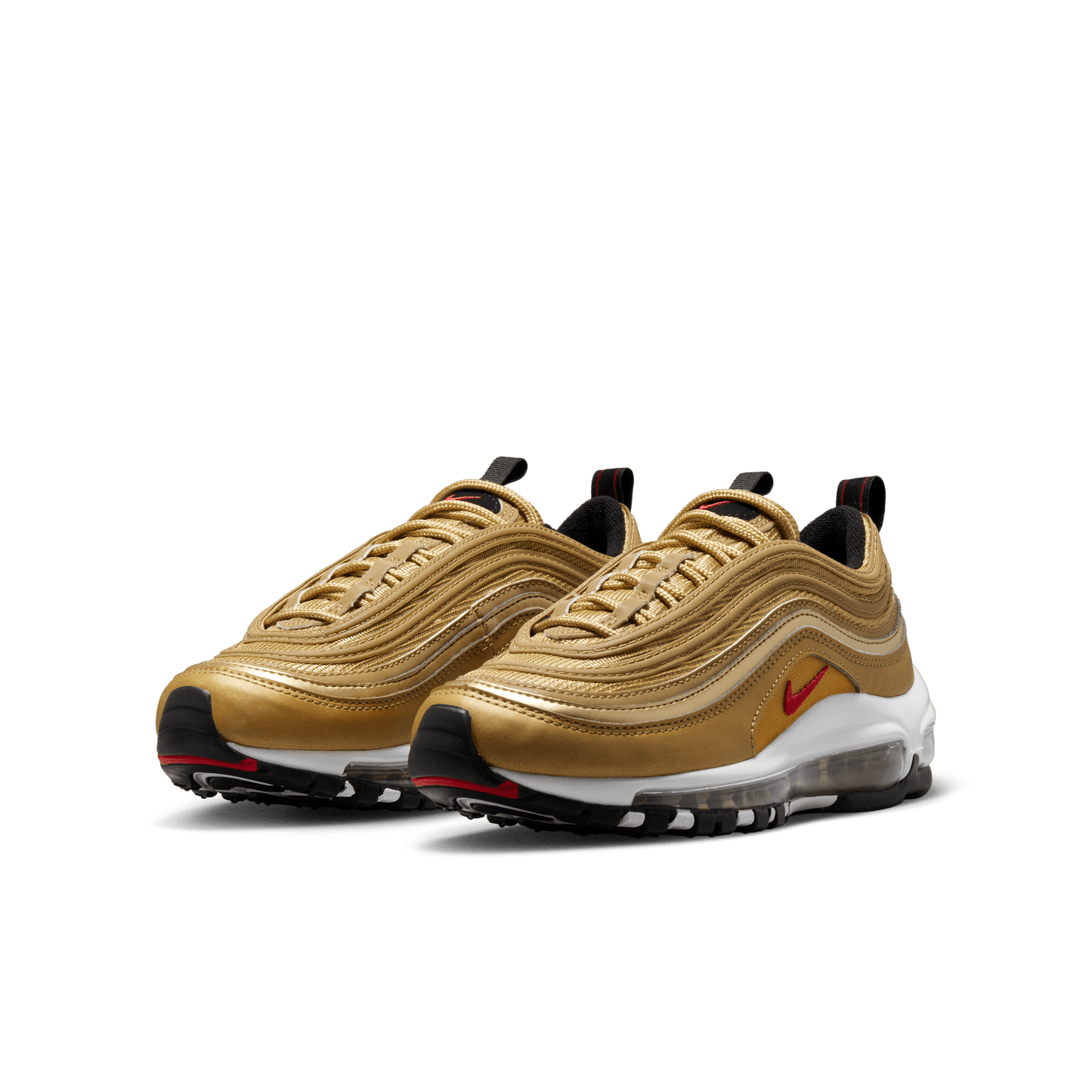 Big Kids' Nike Air Max 97 "Metallic Gold "