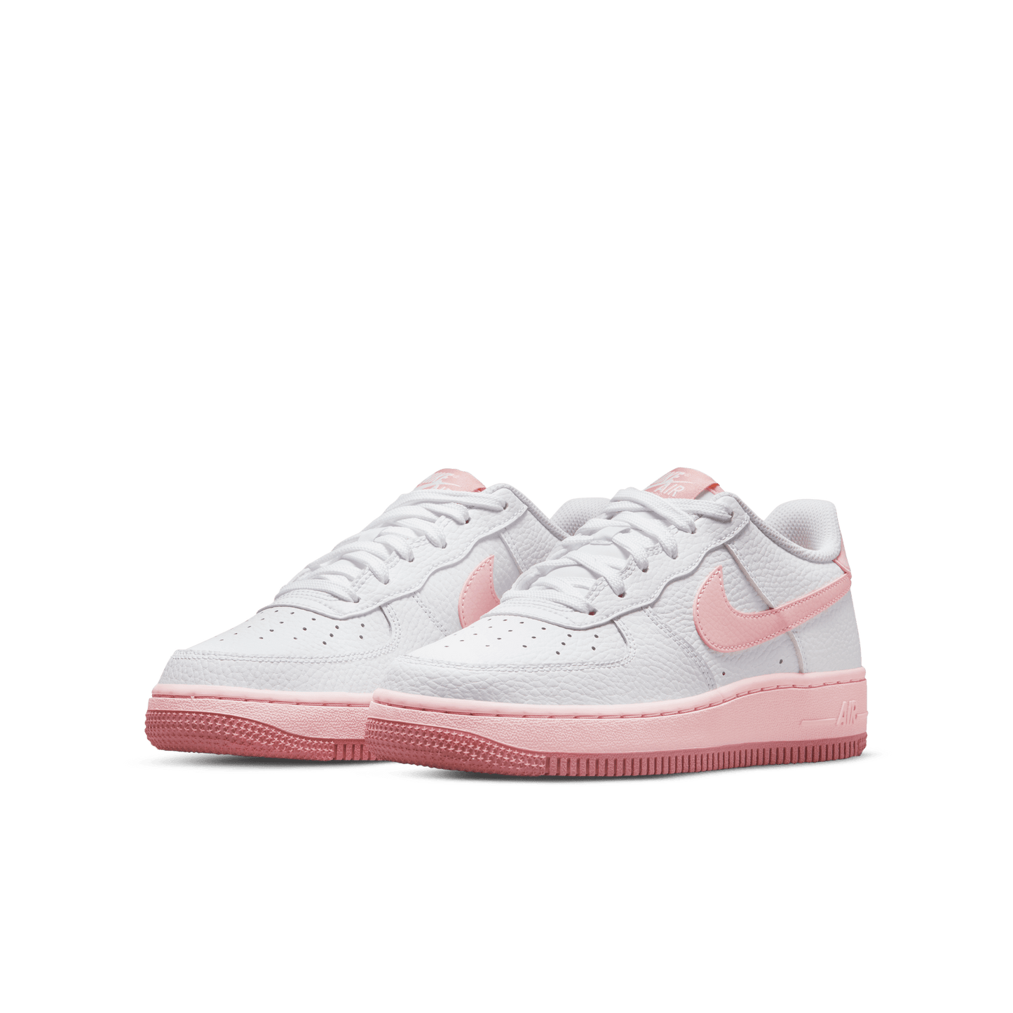 Big Kids' Nike Air Force 1 "White Pink"
