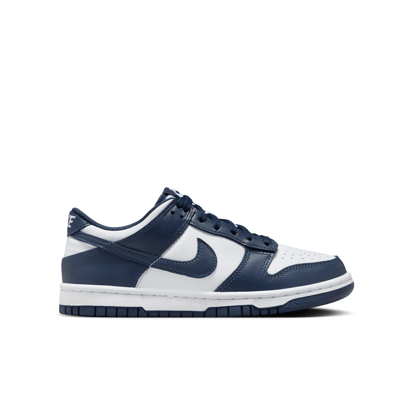 Big Kids' Nike Dunk Low "Midnight Navy"