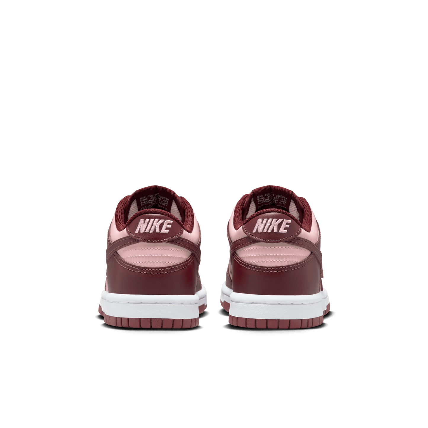 Big Kids' Nike Dunk Low "Team Red Echo Pink"