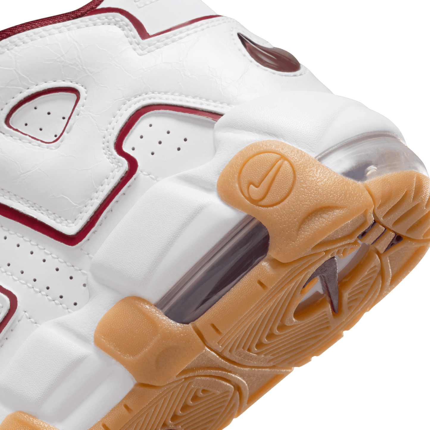 Big Kids' Nike Air More Uptempo “Team Red/Gum”
