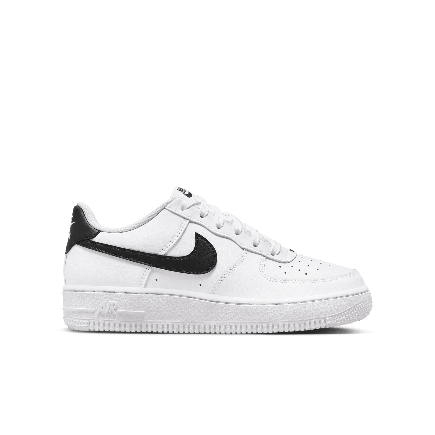 Big Kids' Nike Air Force 1 "White Black"