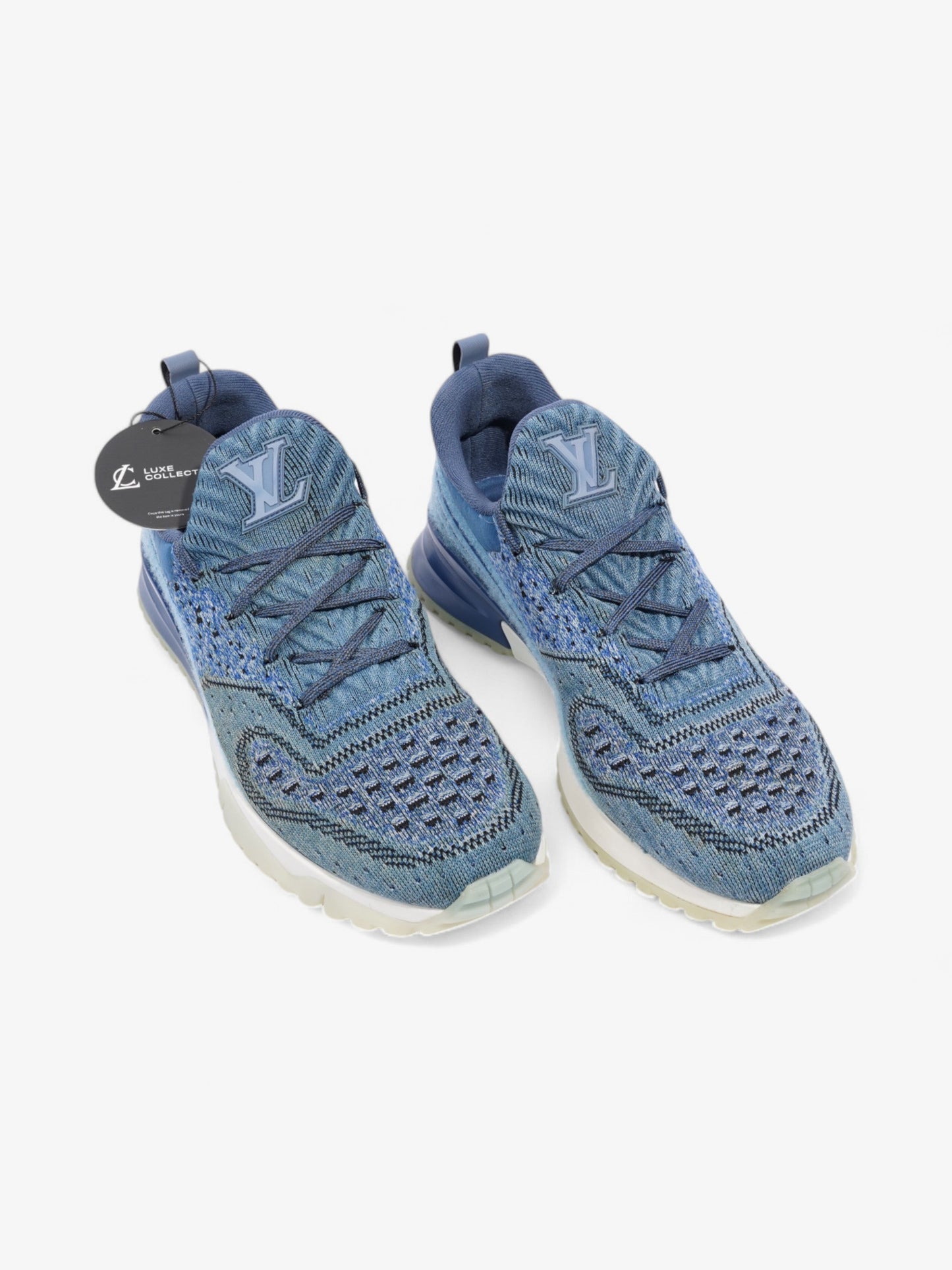 Louis Vuitton VNR Sneakers Blue Fabric EU 42 UK 8