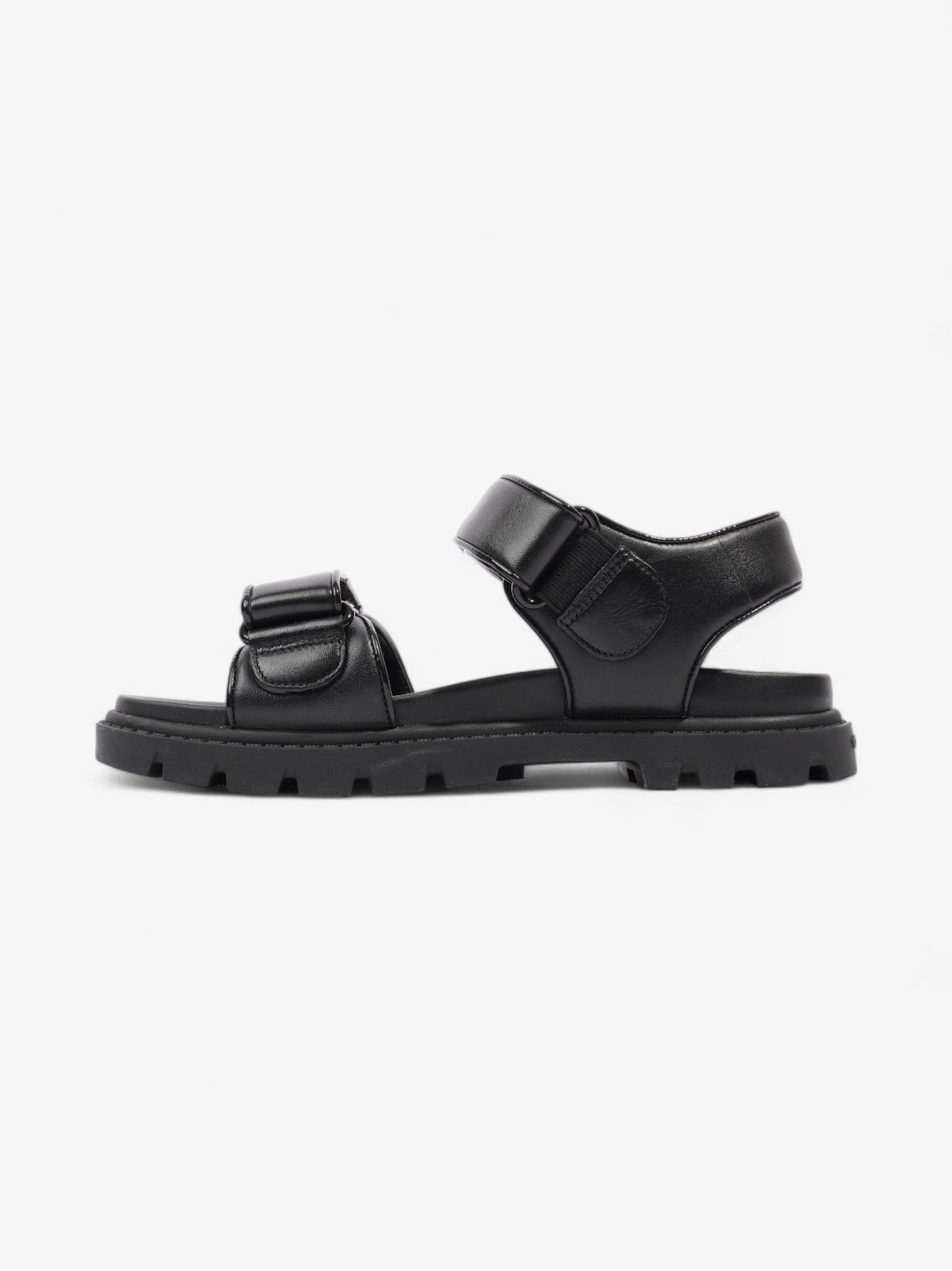 Coach Brynn Sandals Black Leather EU 36.5 UK 3.5