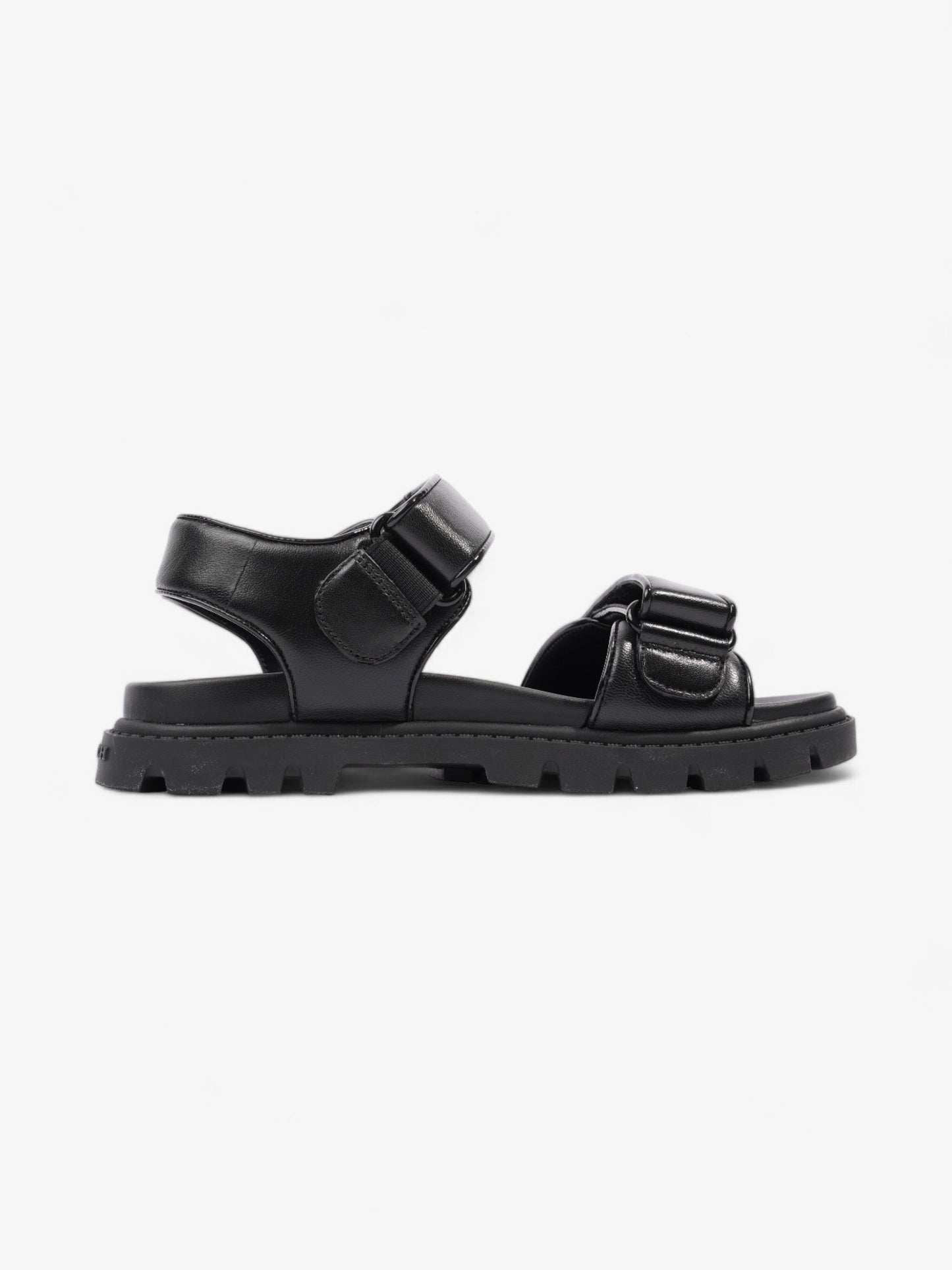 Coach Brynn Sandals Black Leather EU 36.5 UK 3.5