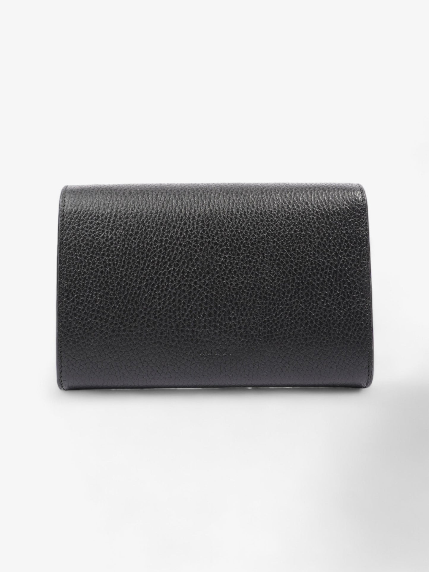 Gucci Dionysus Chain Wallet Black Calfskin Leather Mini
