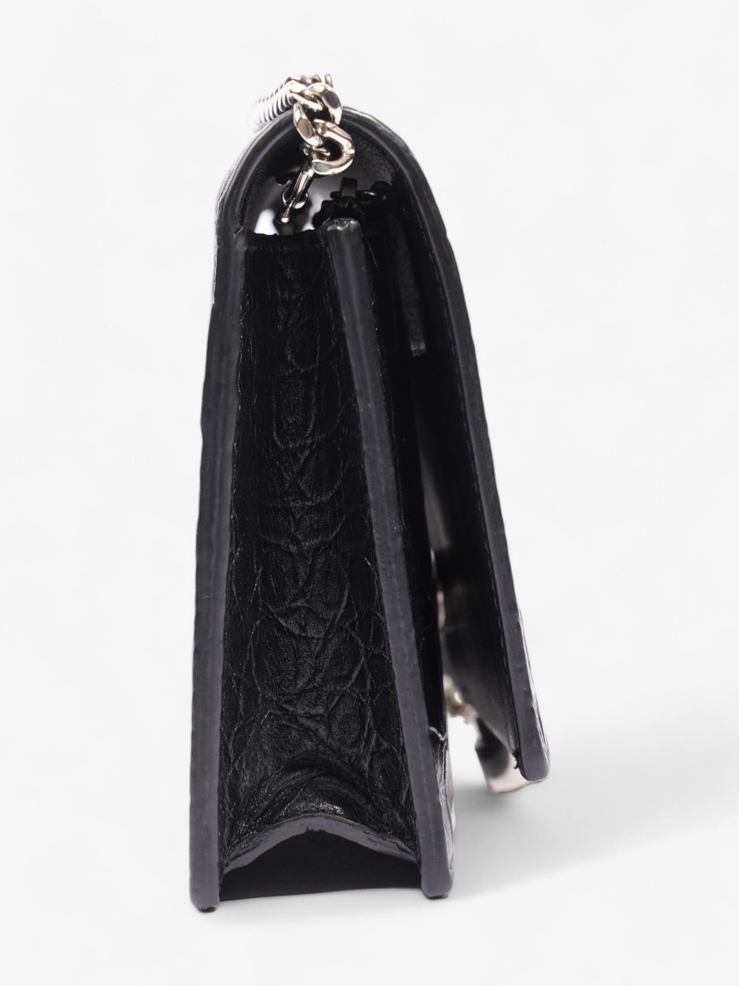 Saint Laurent Kate Tassel Bag Black Calfskin Leather Small