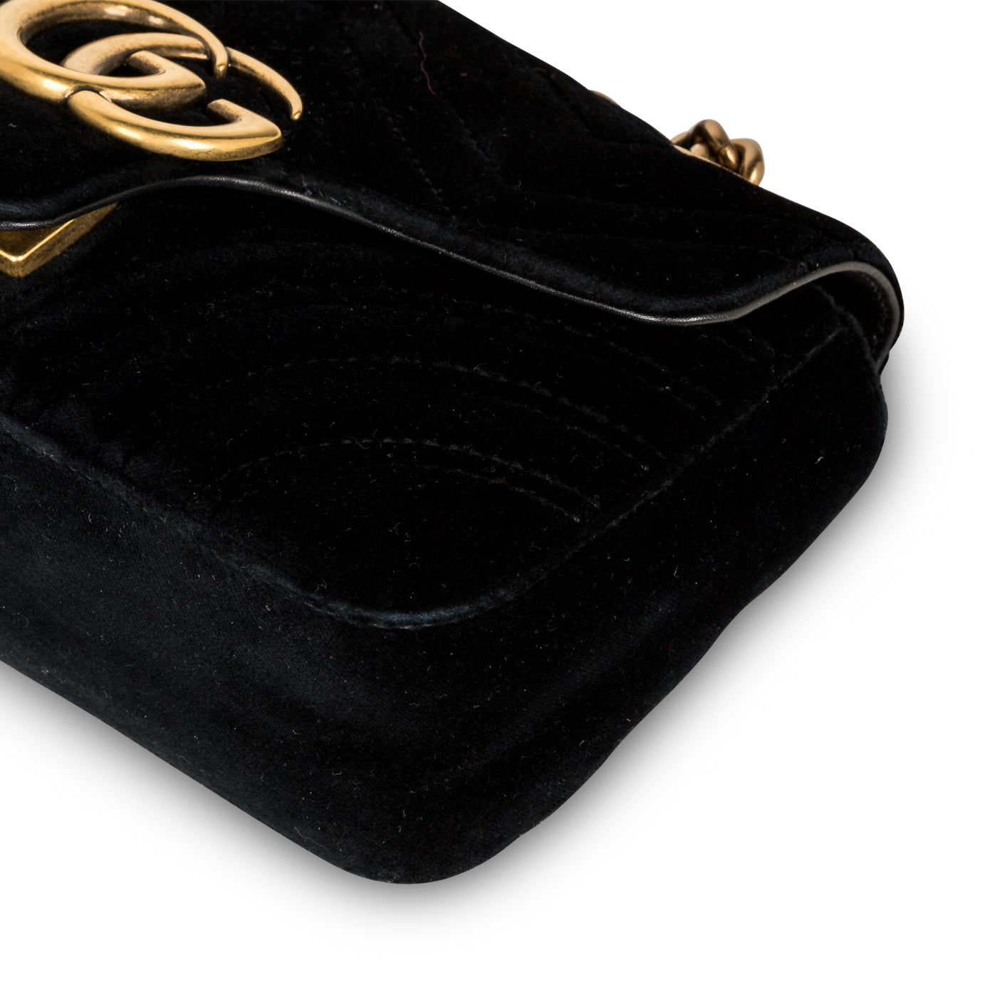 Gucci GG Marmont Velvet Mini Handbag