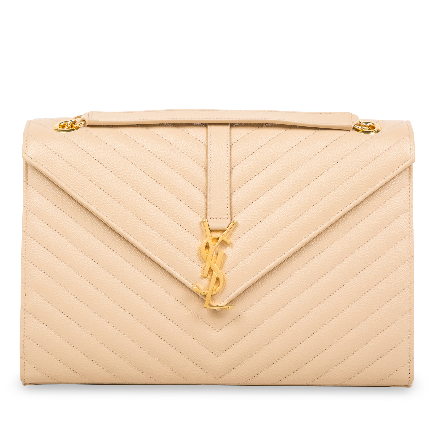 Saint Laurent Large Monogram Envelope Shoulder Bag