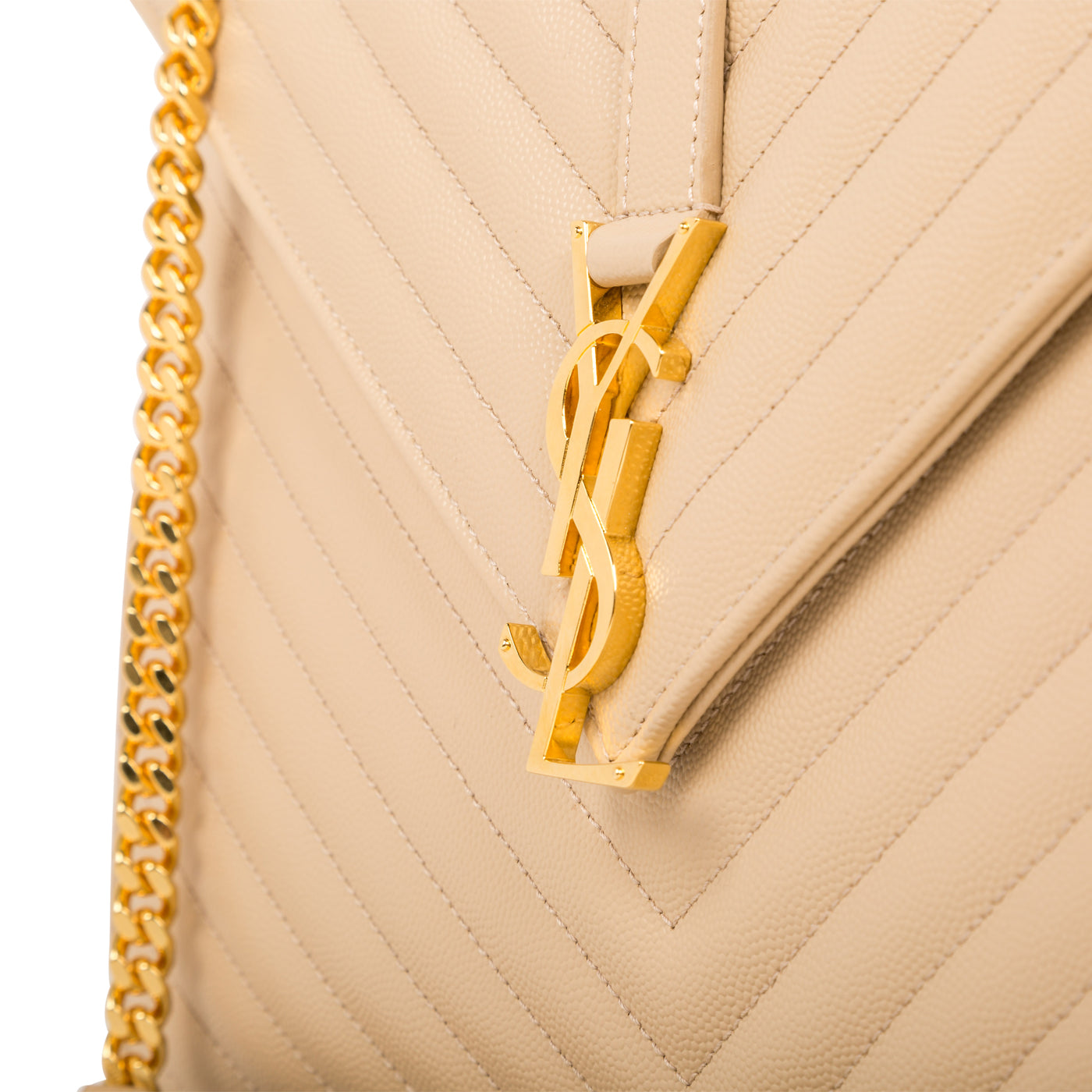 Saint Laurent Large Monogram Envelope Shoulder Bag