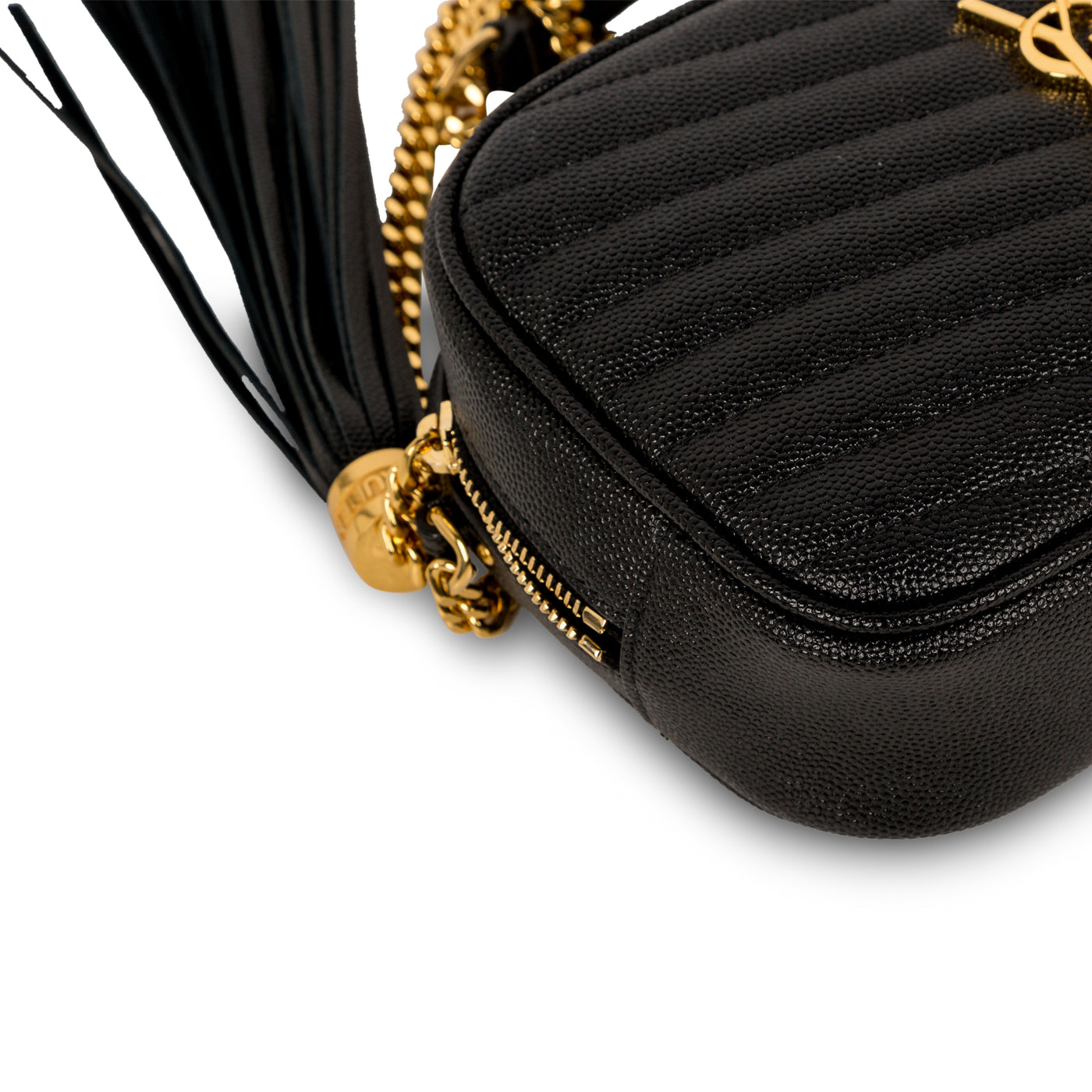 Saint Laurent Lou Mini Leather Crossbody bag