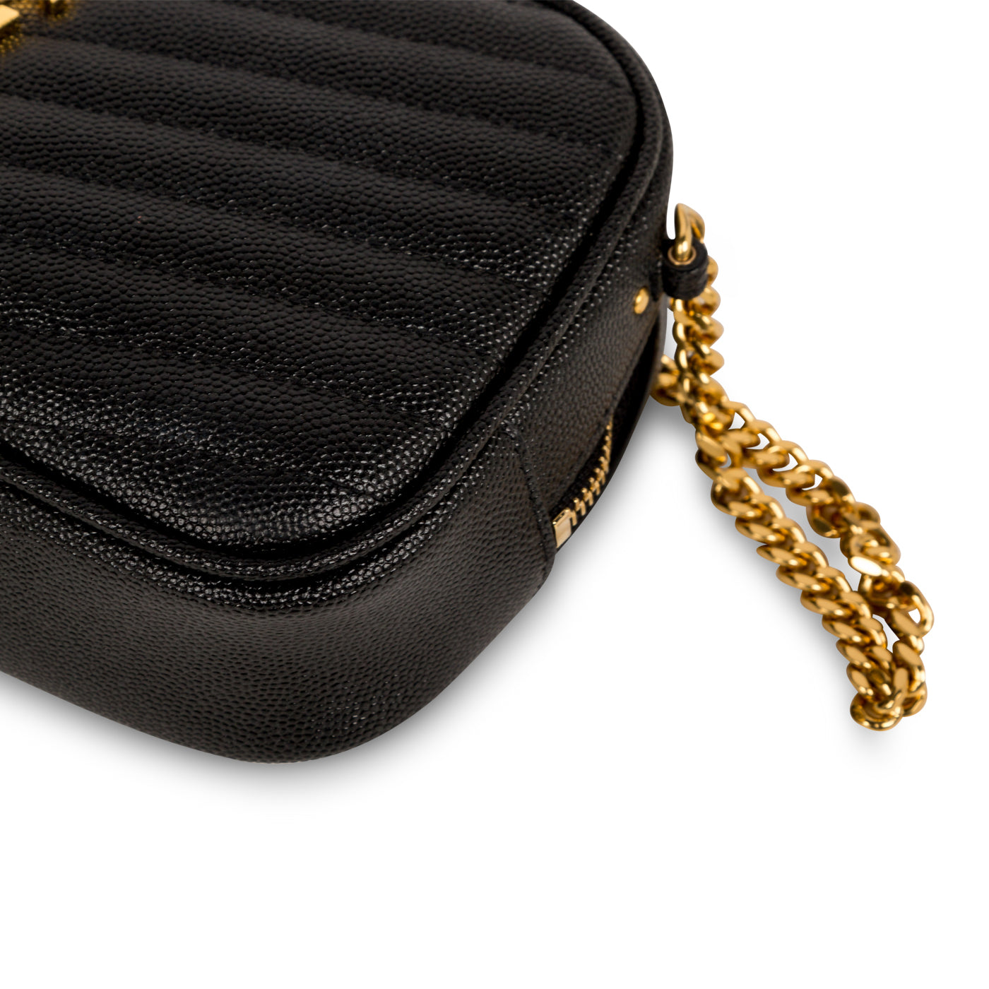 Saint Laurent Lou Mini Leather Crossbody bag