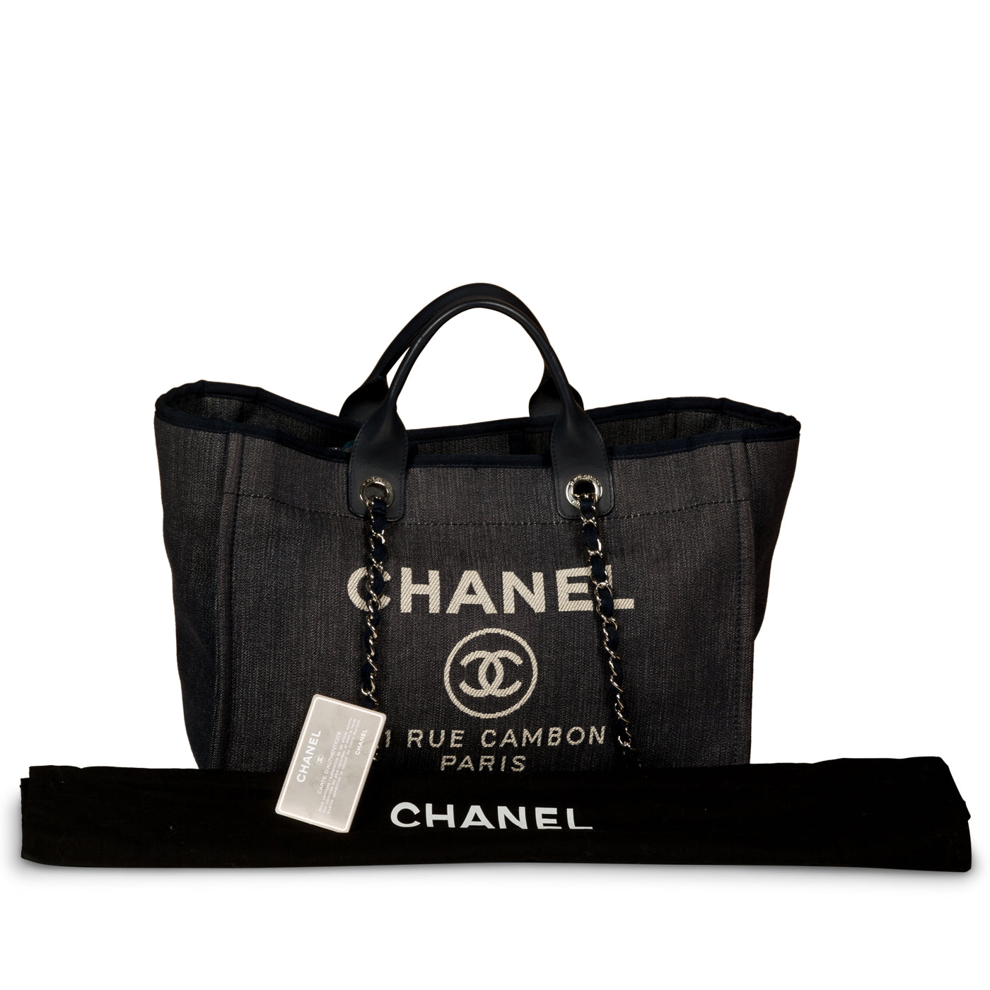 Chanel Deauville Large Tote - Denim