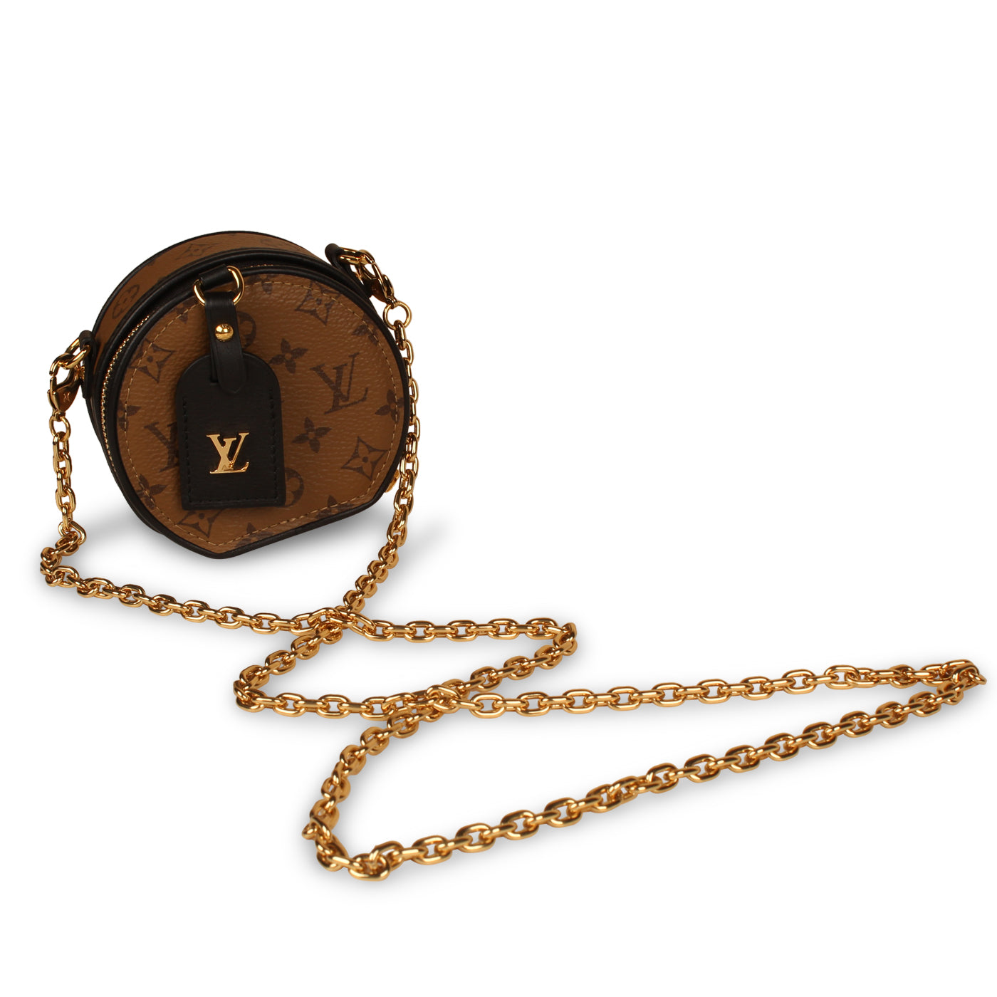 Louis Vuitton Mini Boite Chapeau Necklace - Reverse Monogram