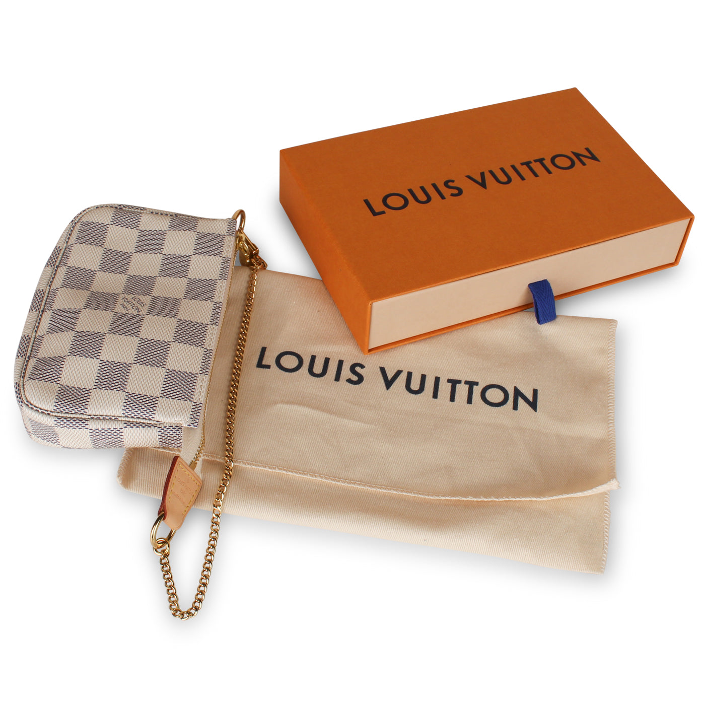 Louis Vuitton Mini Pochette Accessoires - Damier Azur