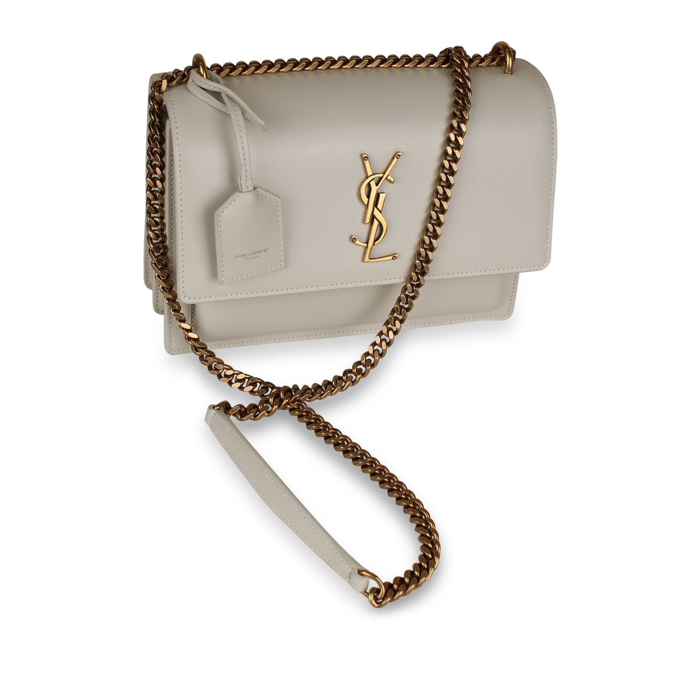 Saint Laurent Sunset Medium - Cream