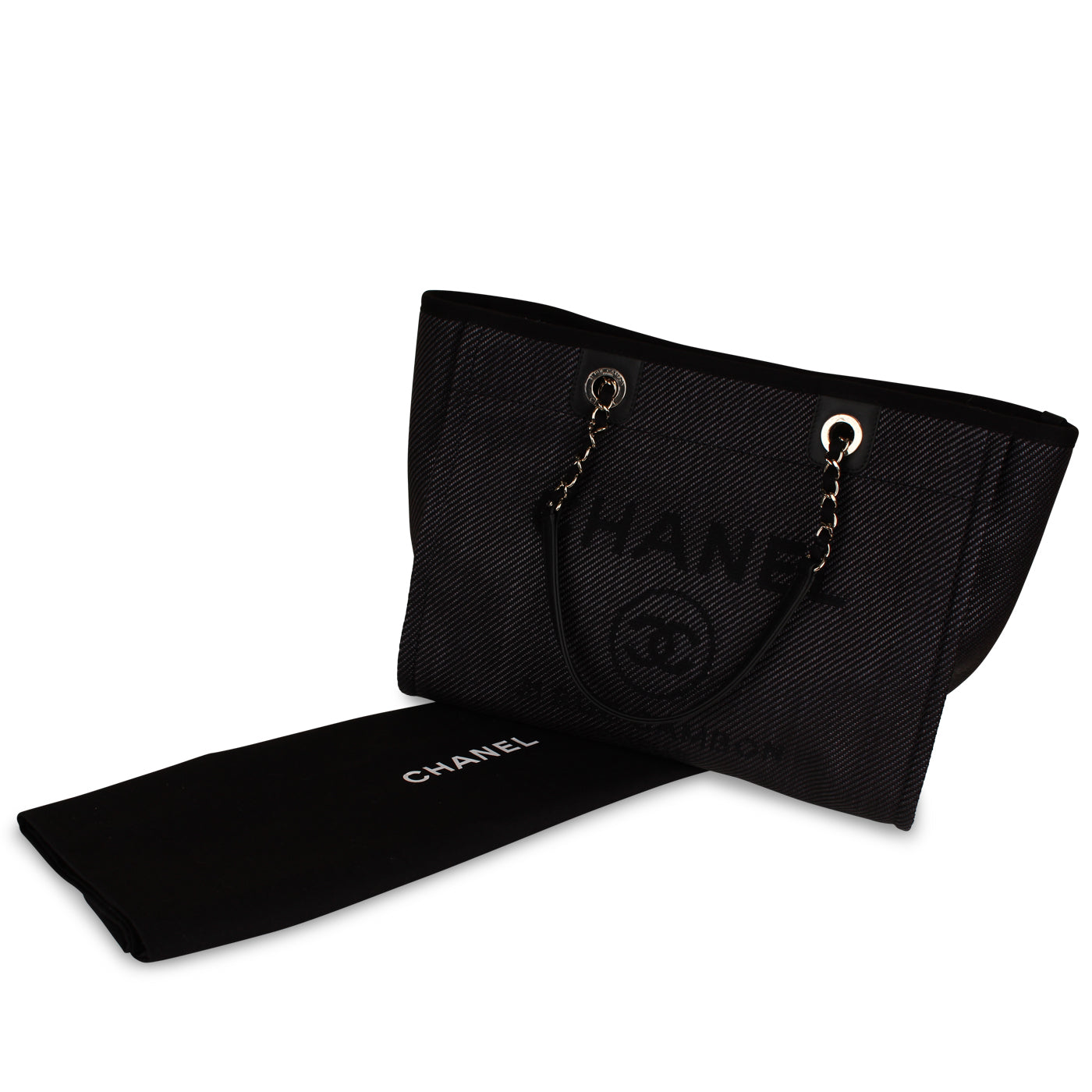 Chanel Denim Deauville Tote - Small