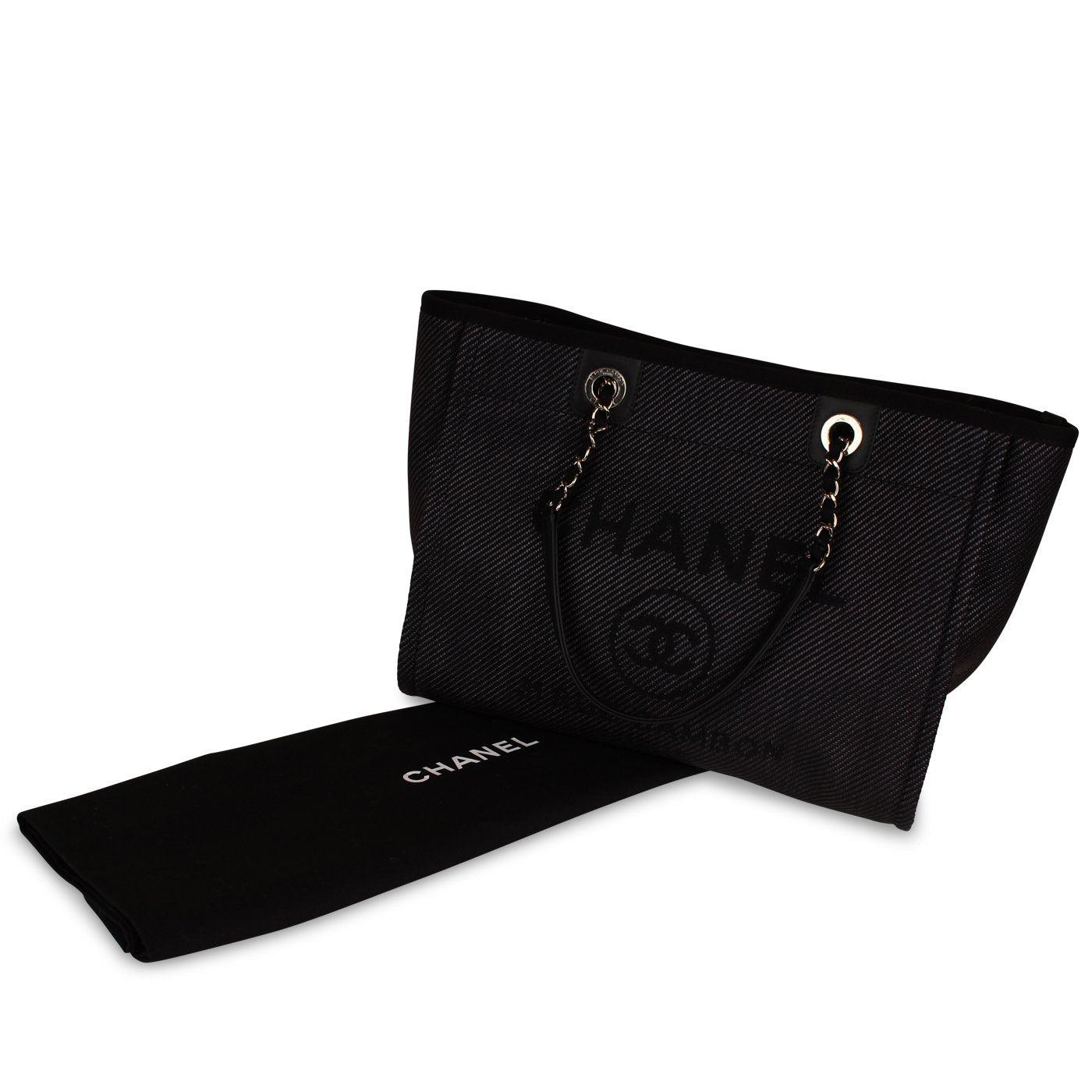 Chanel Denim Deauville Tote - Small