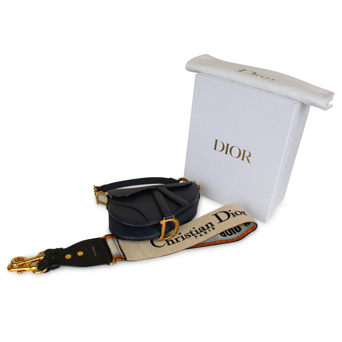 Christian Dior Mini Saddle Bag