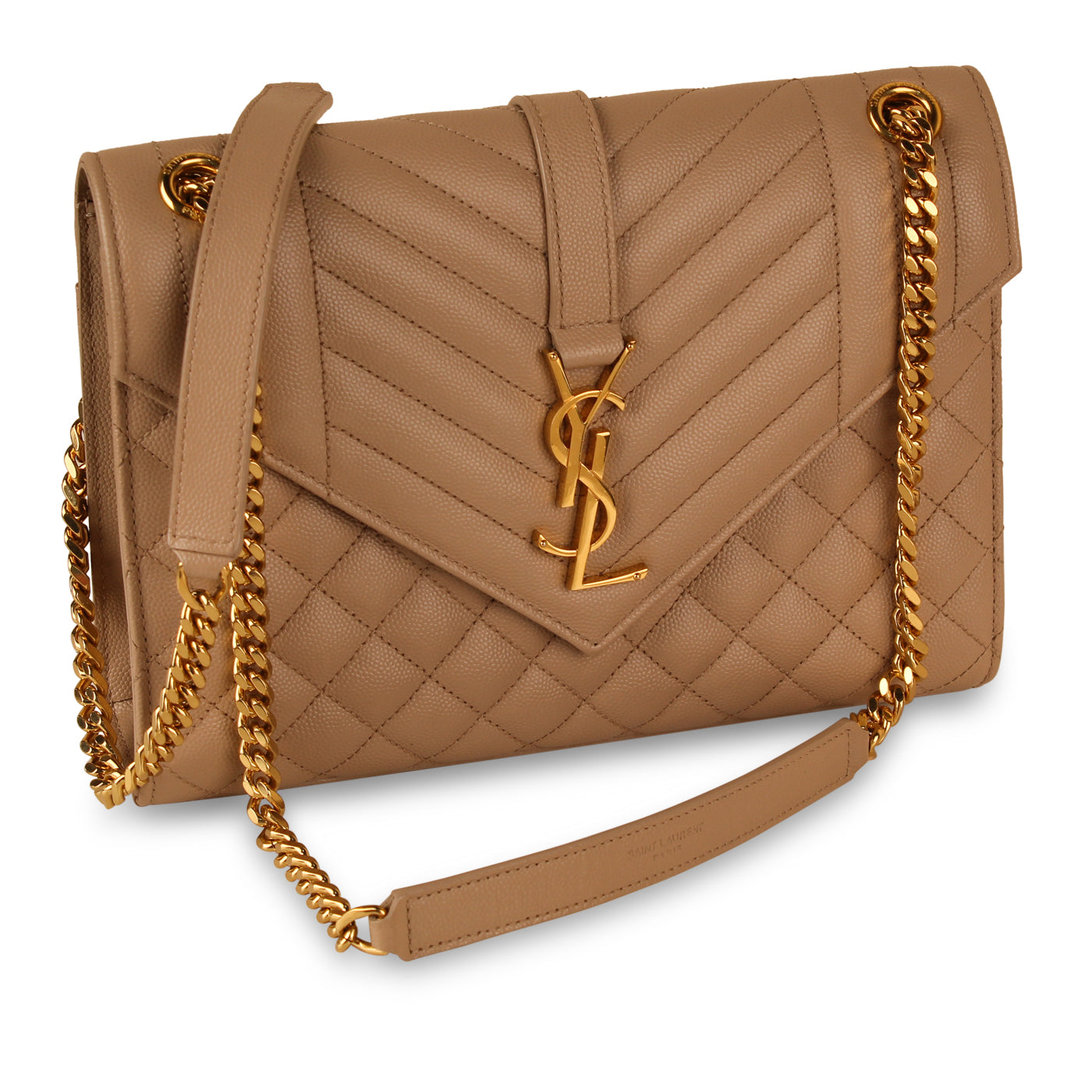 Saint Laurent Envelope Mix Matelasse Bag
